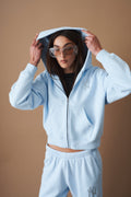 Yankees Krystal Zip Hoodie