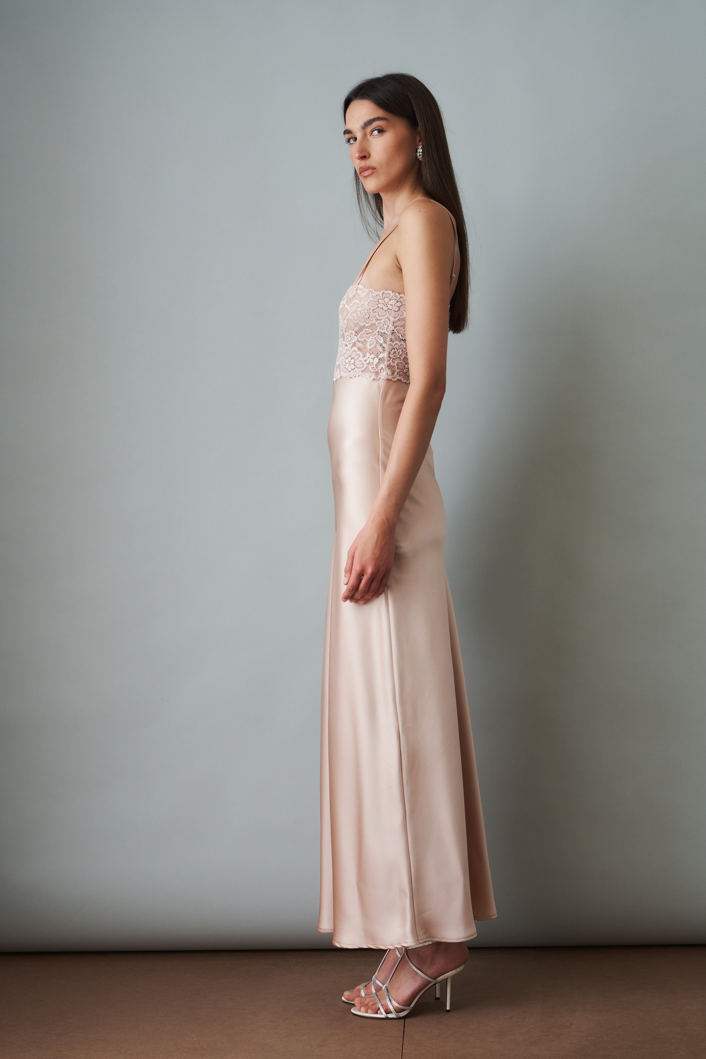 Myra Dress Rose Gold