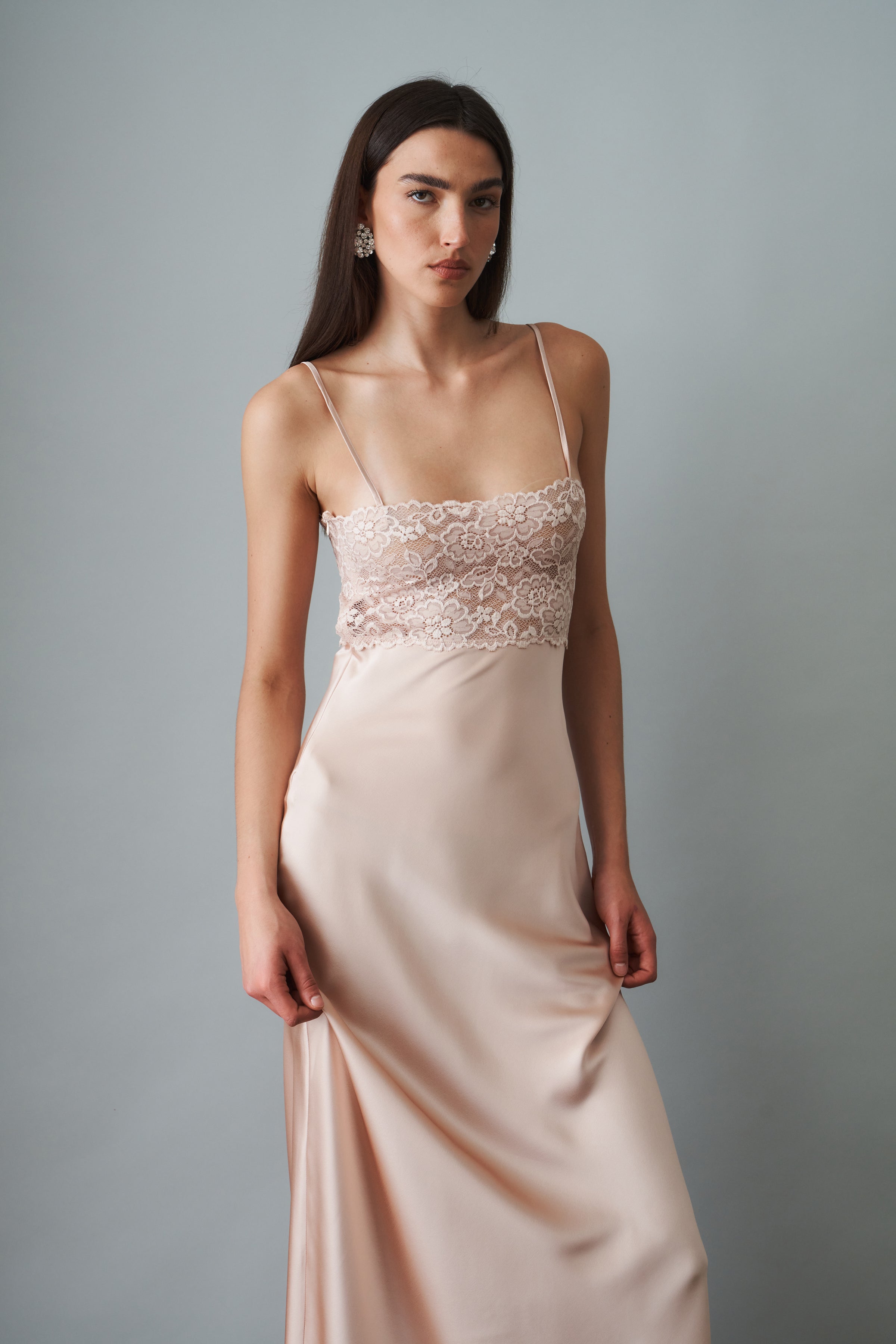 Myra Dress Rose Gold