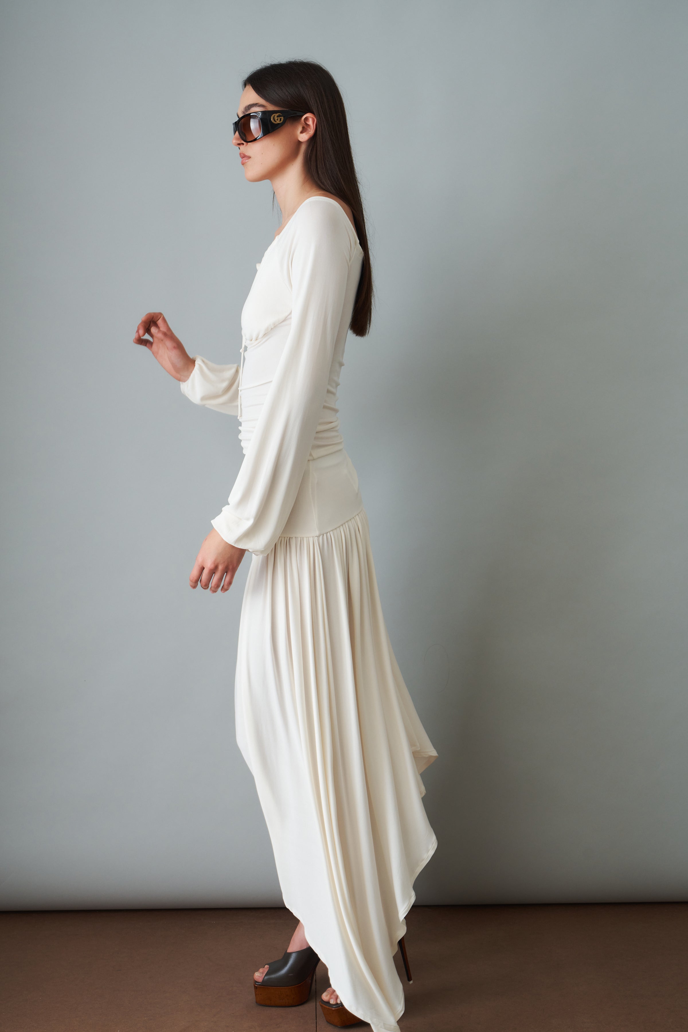 Elya Skirt White
