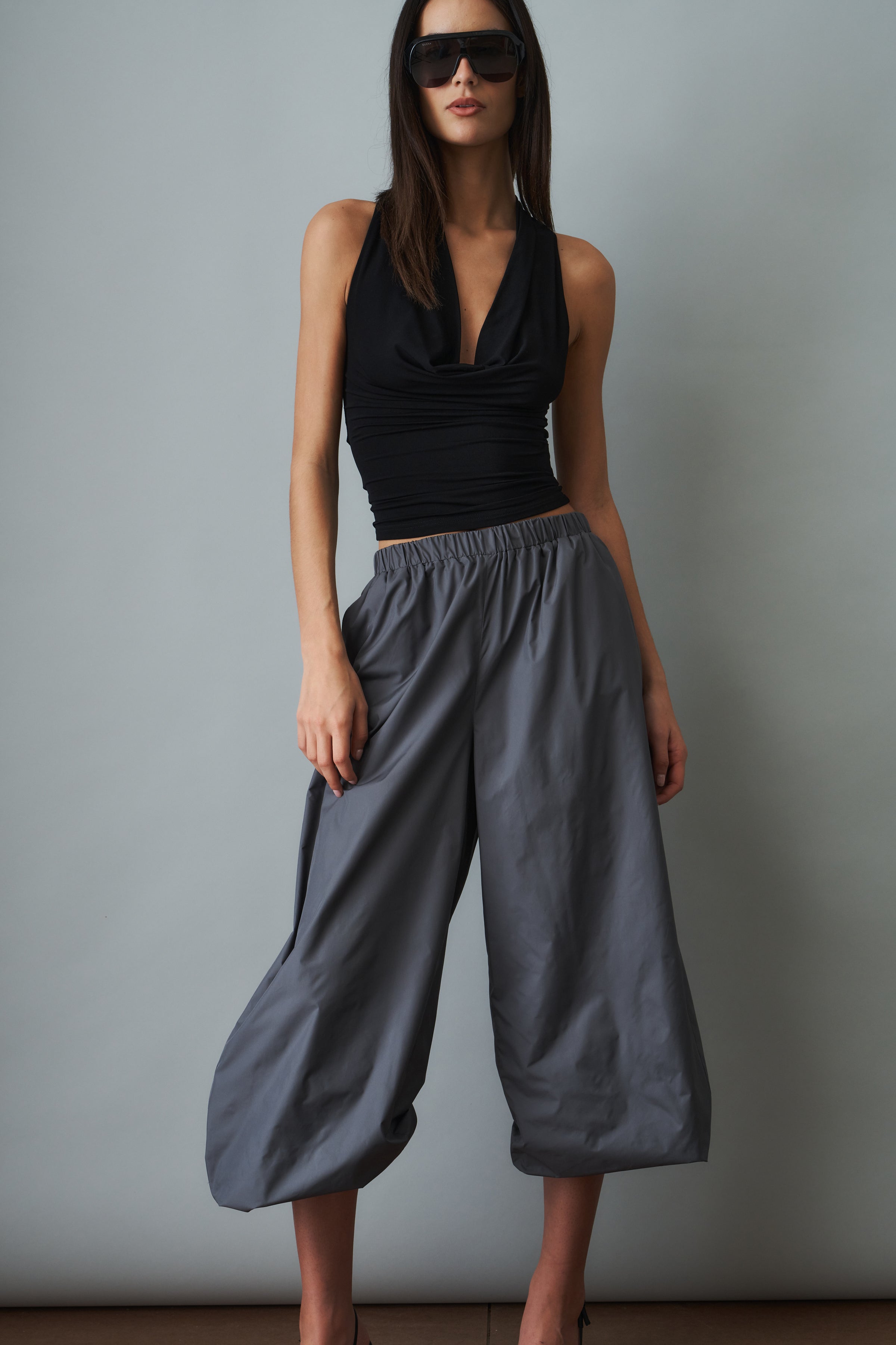 Selis Pants Stone Grey