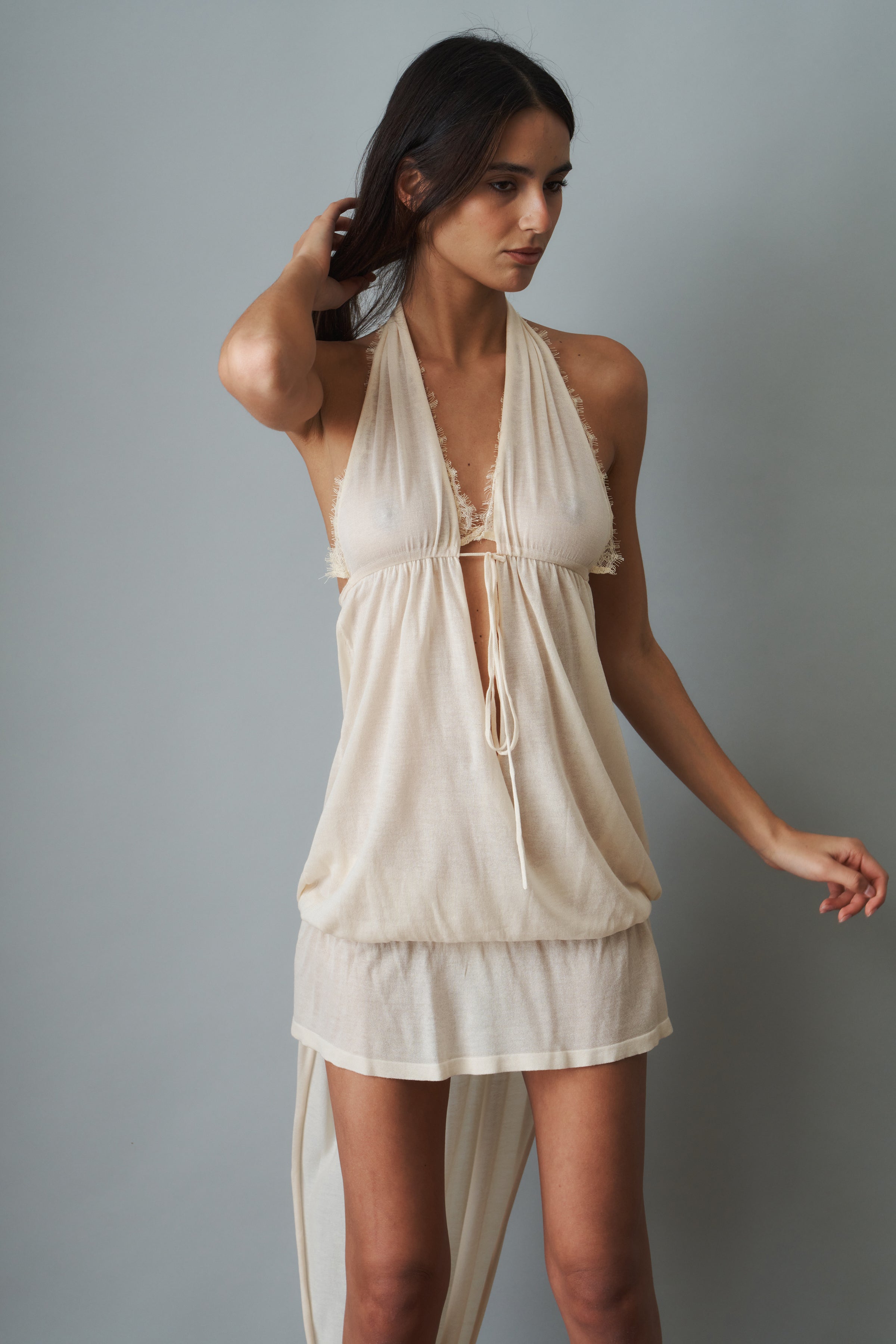 Elra Dress Peach