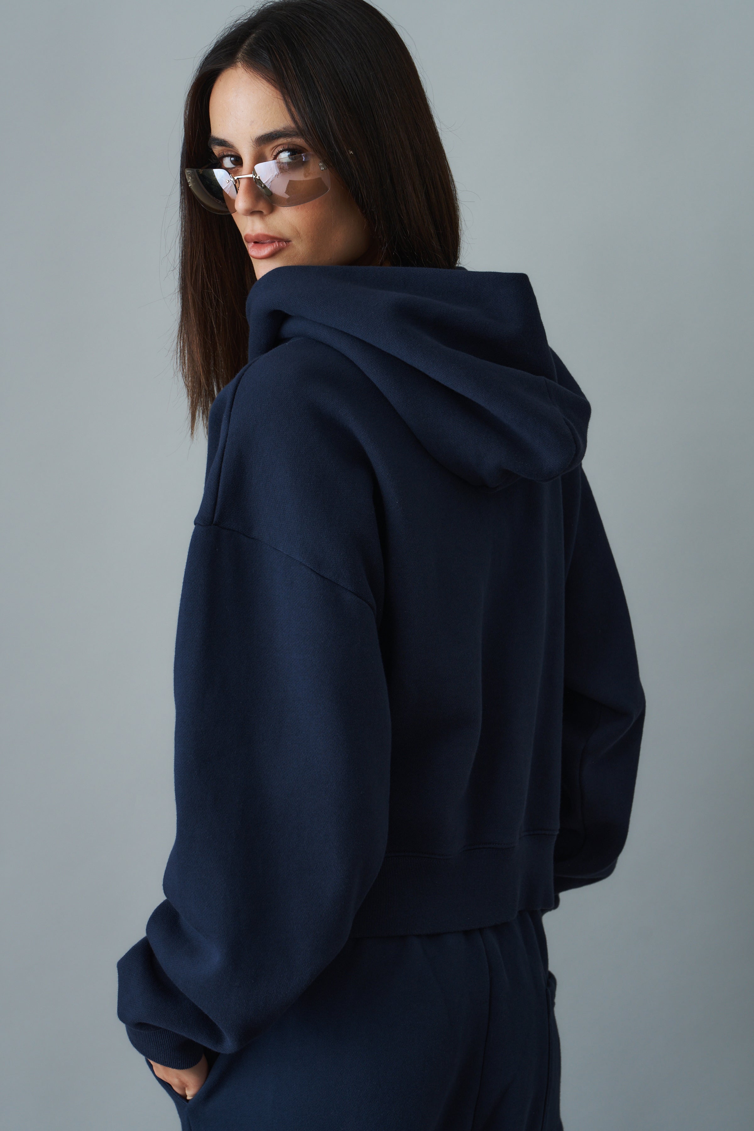 Yankees Krystal Zip Hoodie