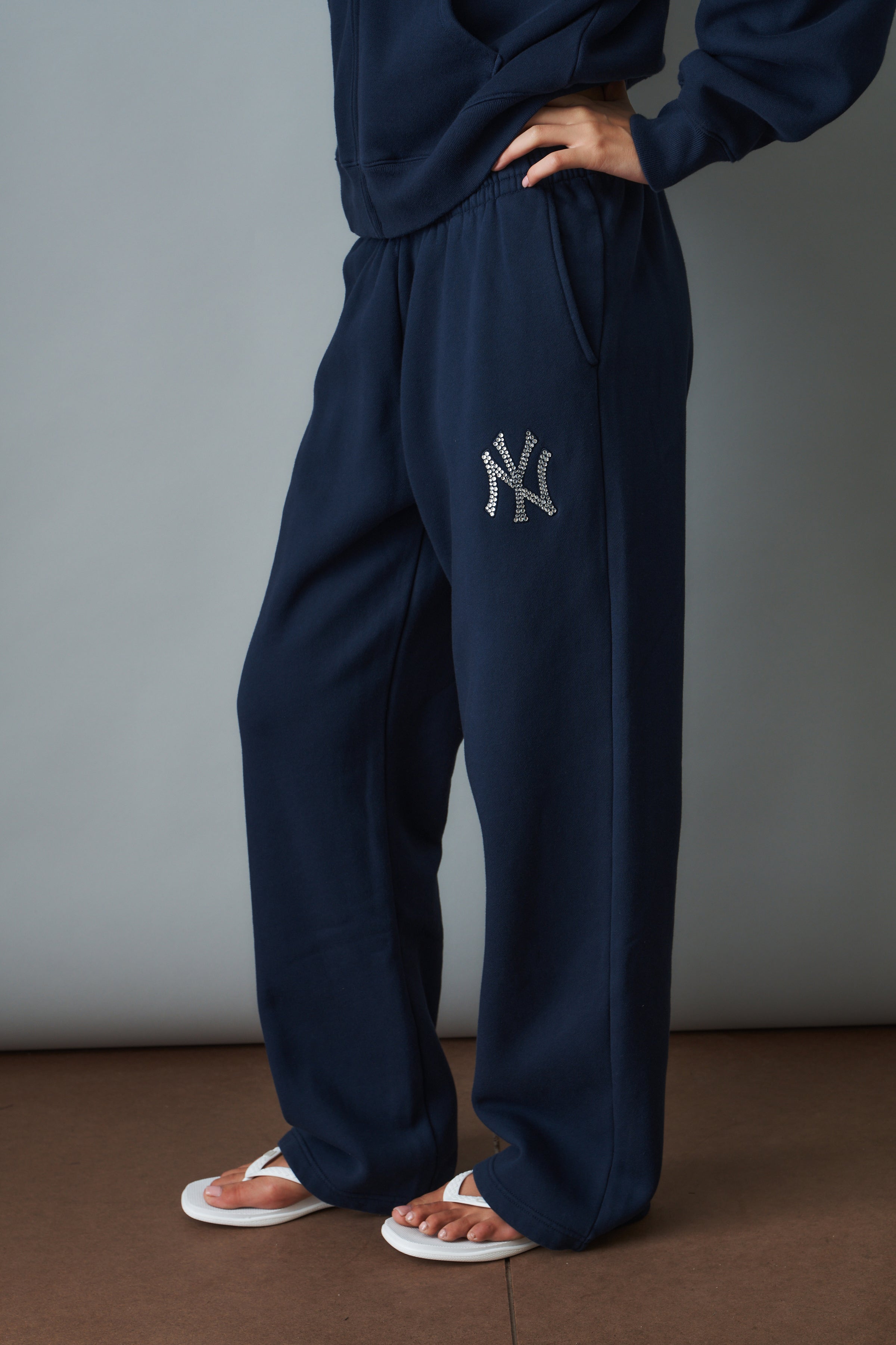Yankees Krystal Wide Sweatpant