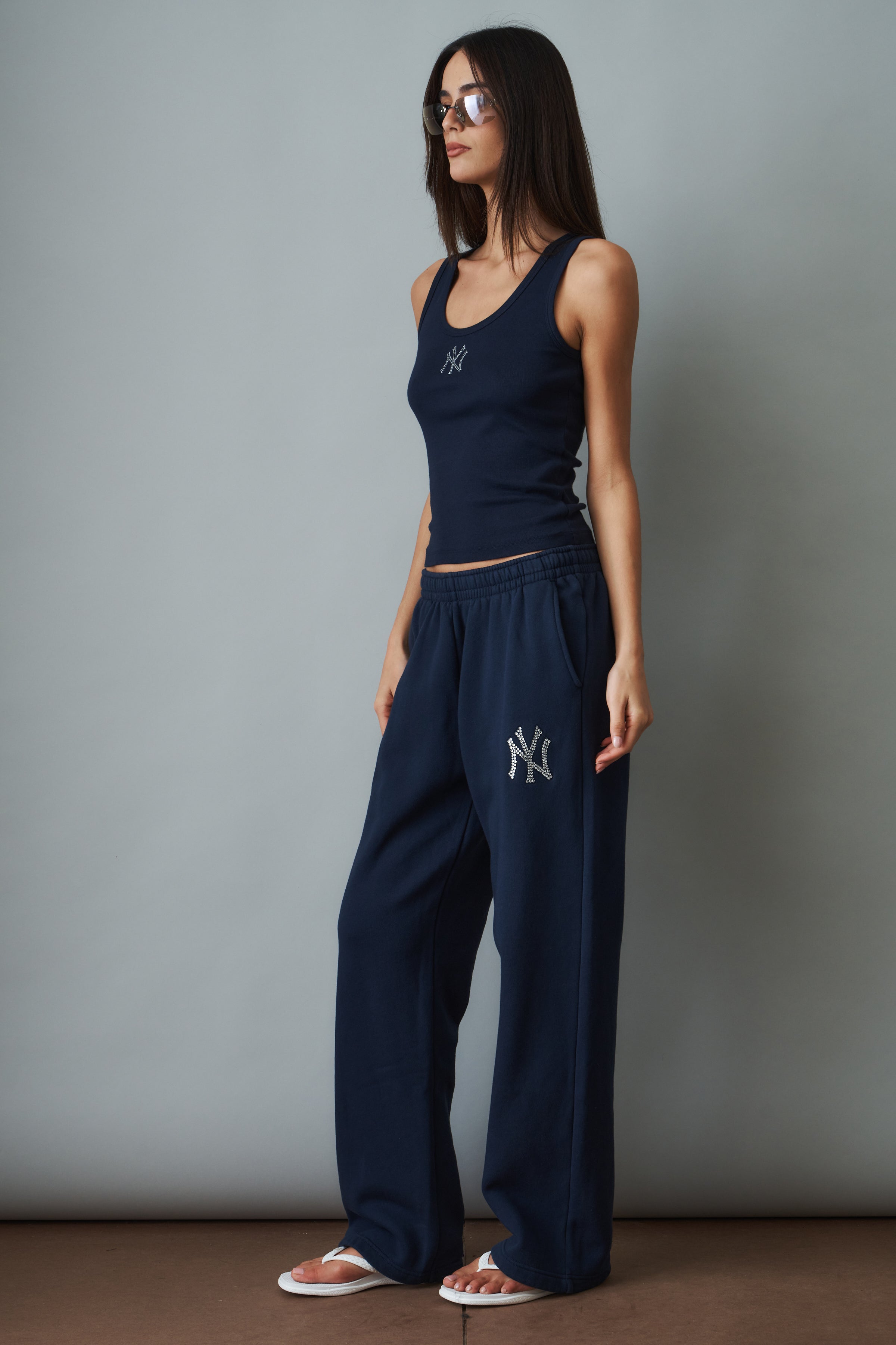 Yankees Krystal Wide Sweatpant