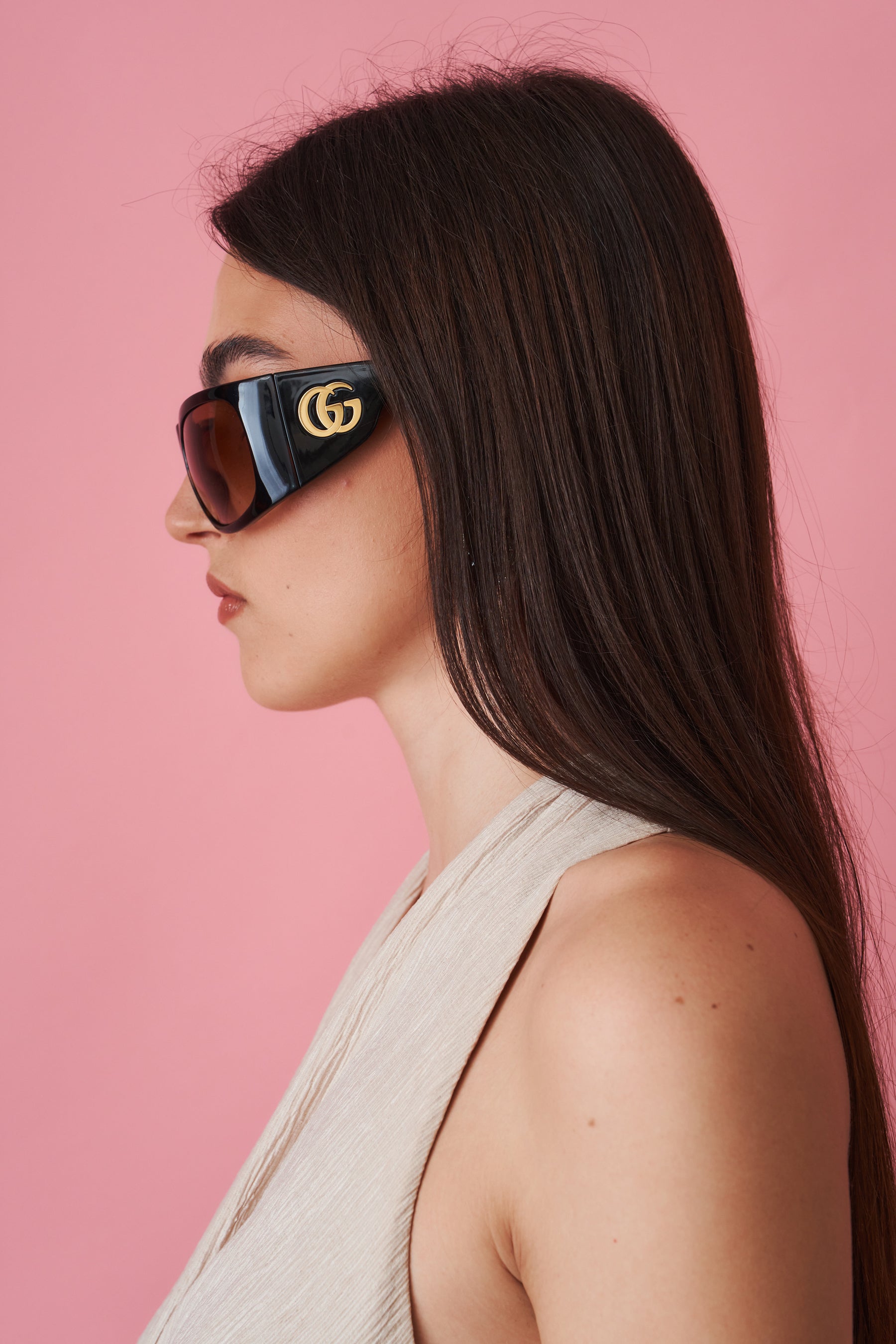 Havana Wrap Sport Sunglasses