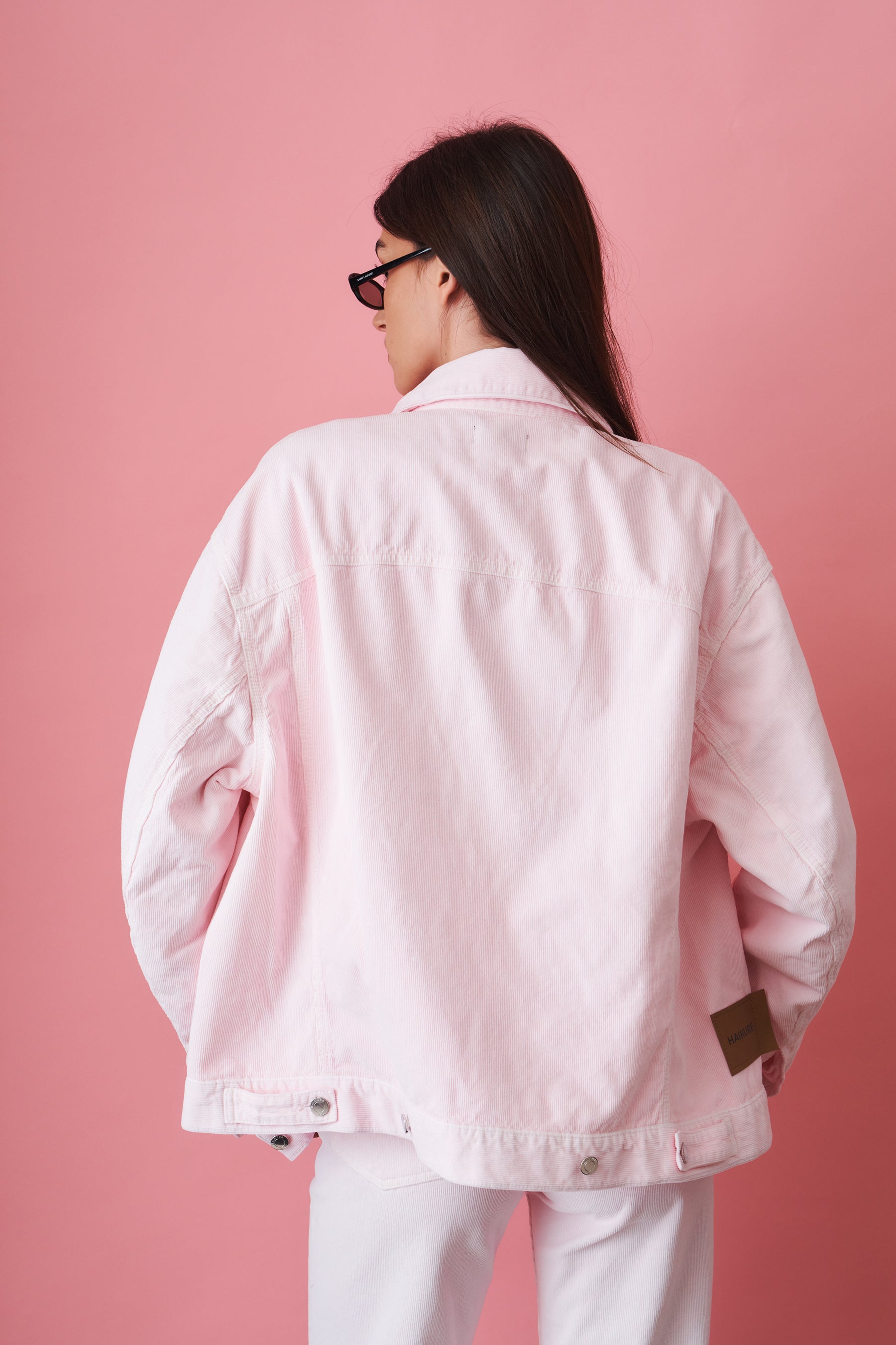 New Janet Velvet Pier Pink Jacket