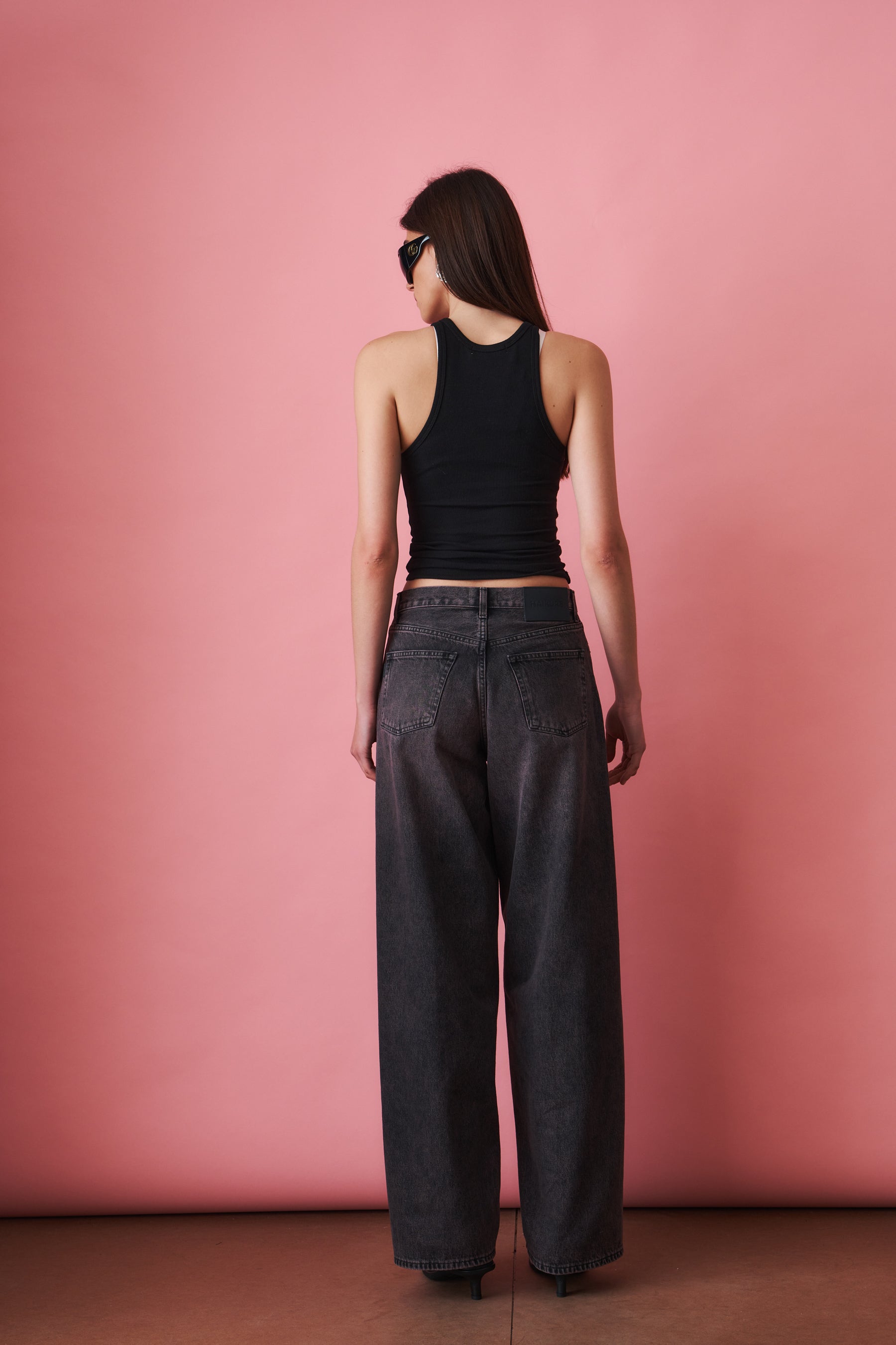 Bethany Pink Black Jean