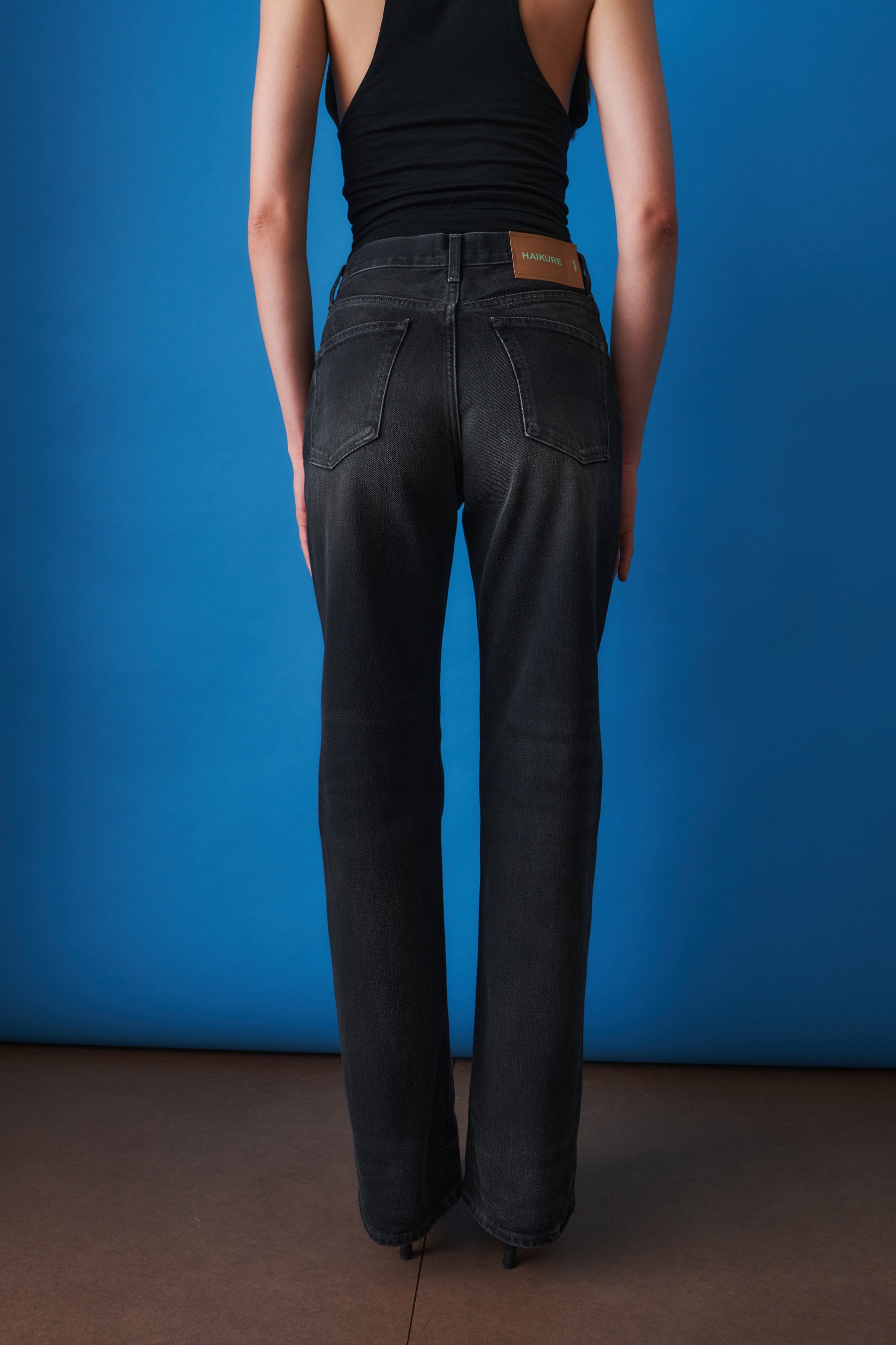 Korea Vintage Black Jean