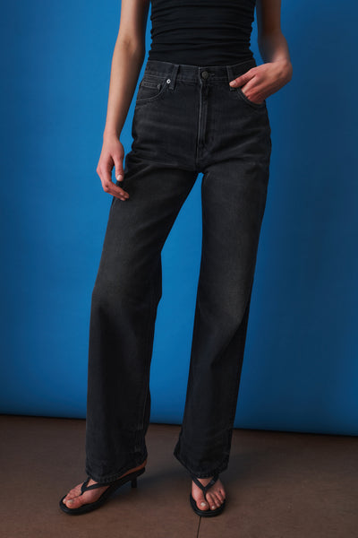 Korea Vintage Black Jean