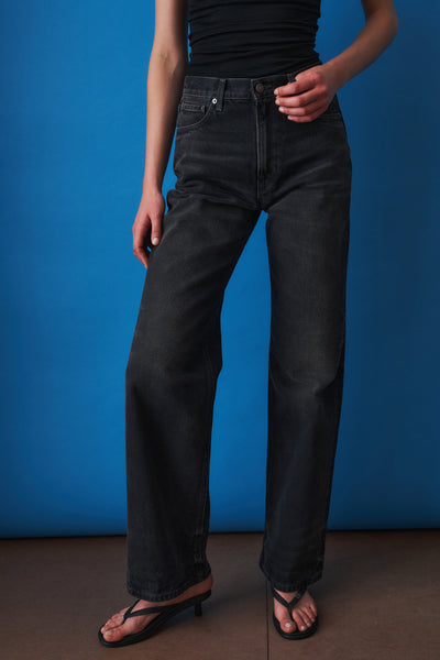 Korea Vintage Black Jean