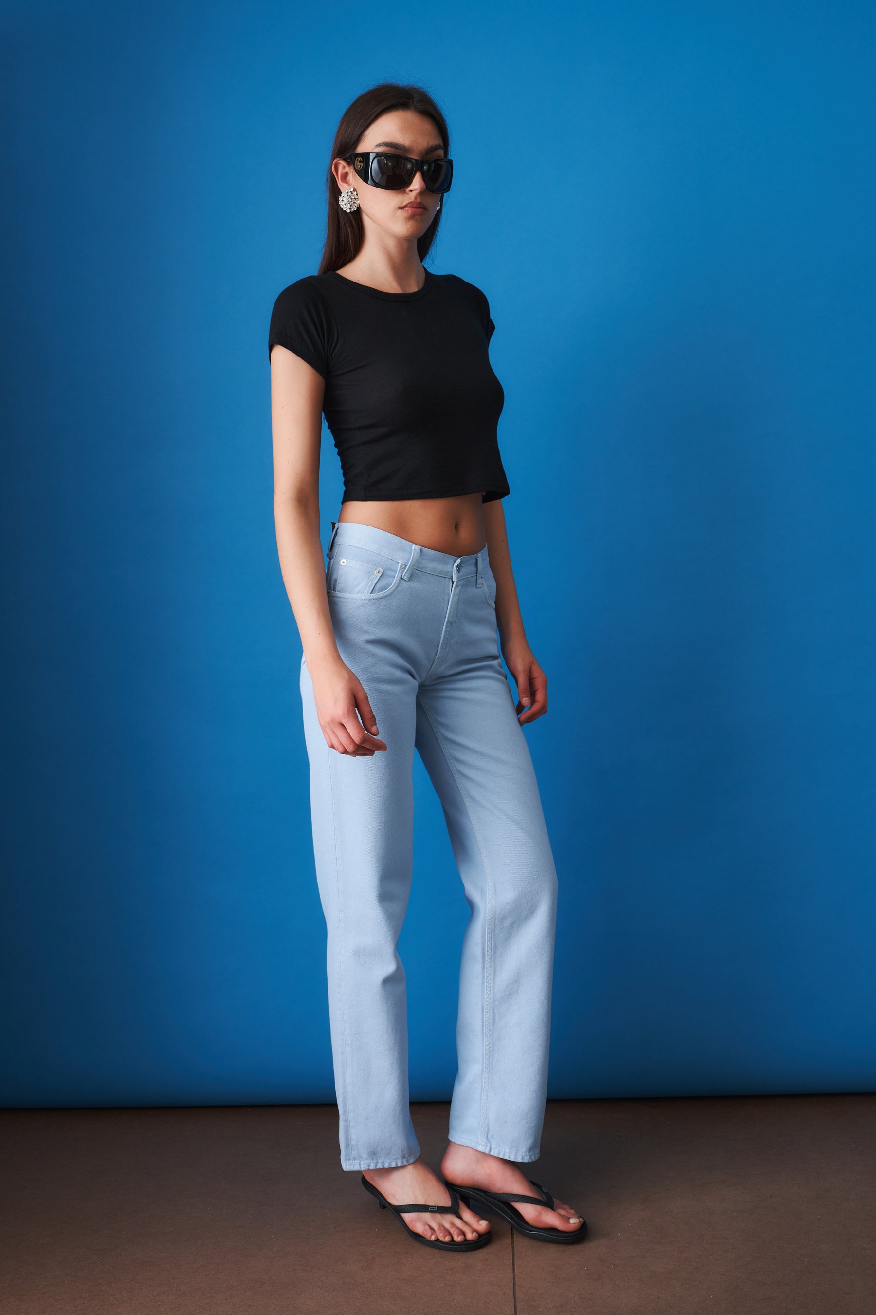 Lisa Soft Ecru Sky Jean