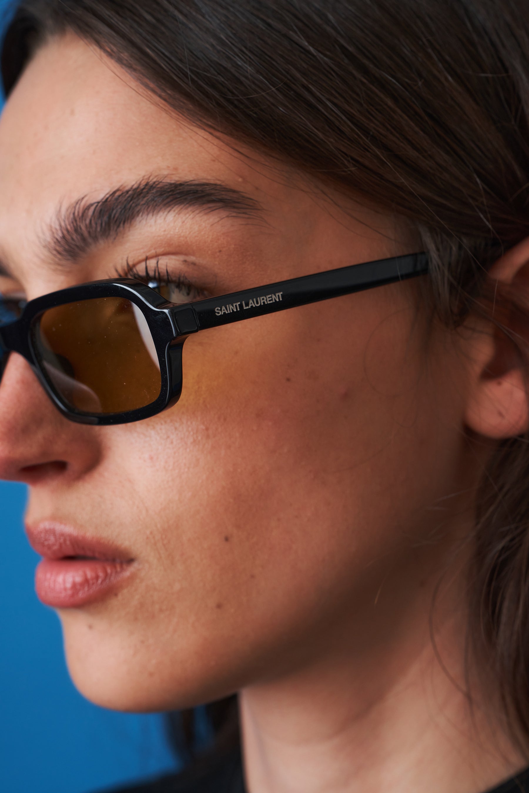 Black Oval Sunglasses