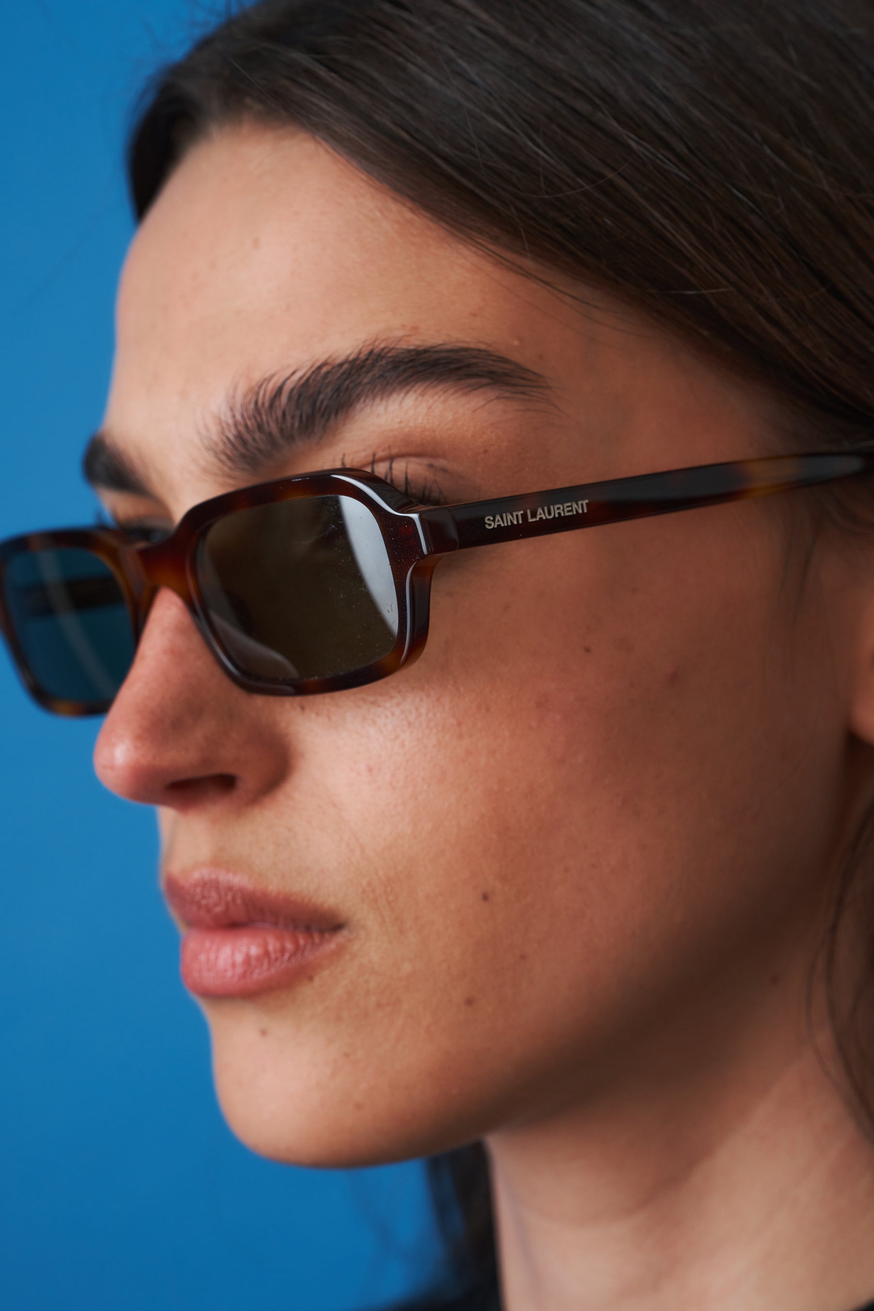 Havana Oval Sunglasses