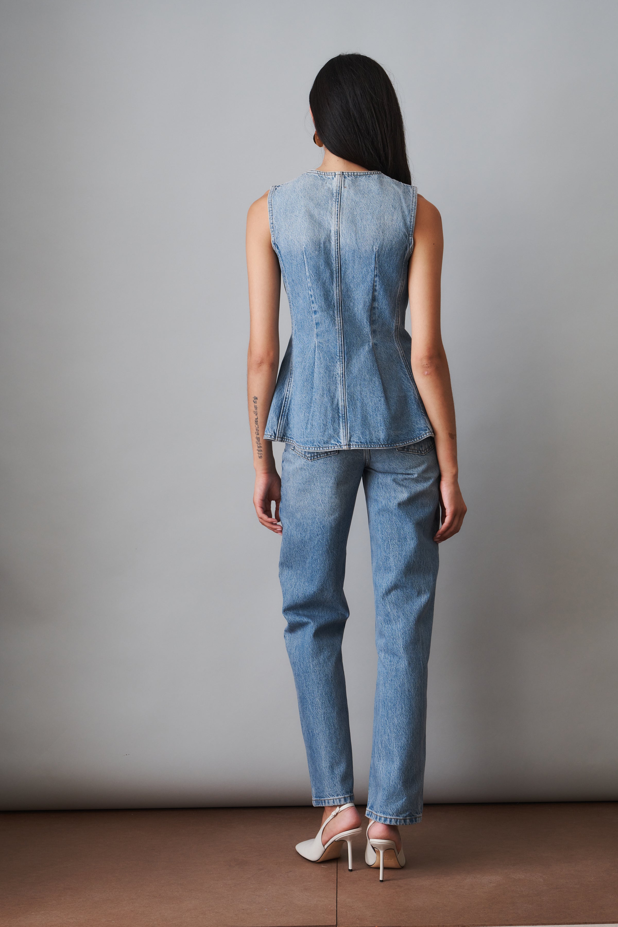 Zoey Denim Top