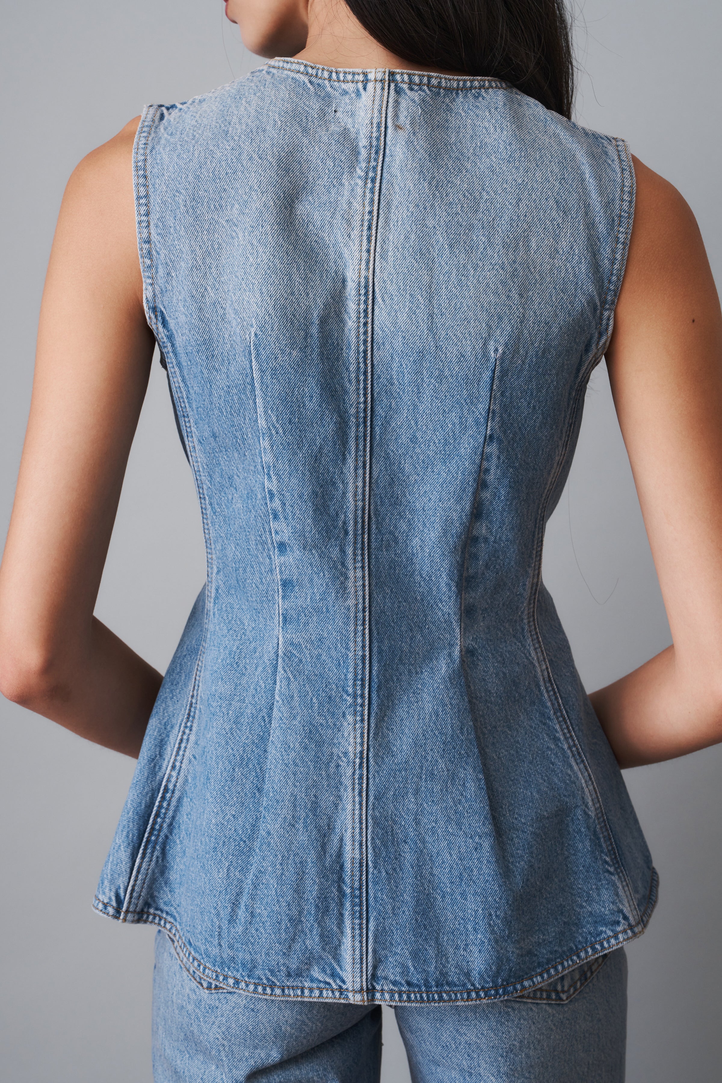 Zoey Denim Top
