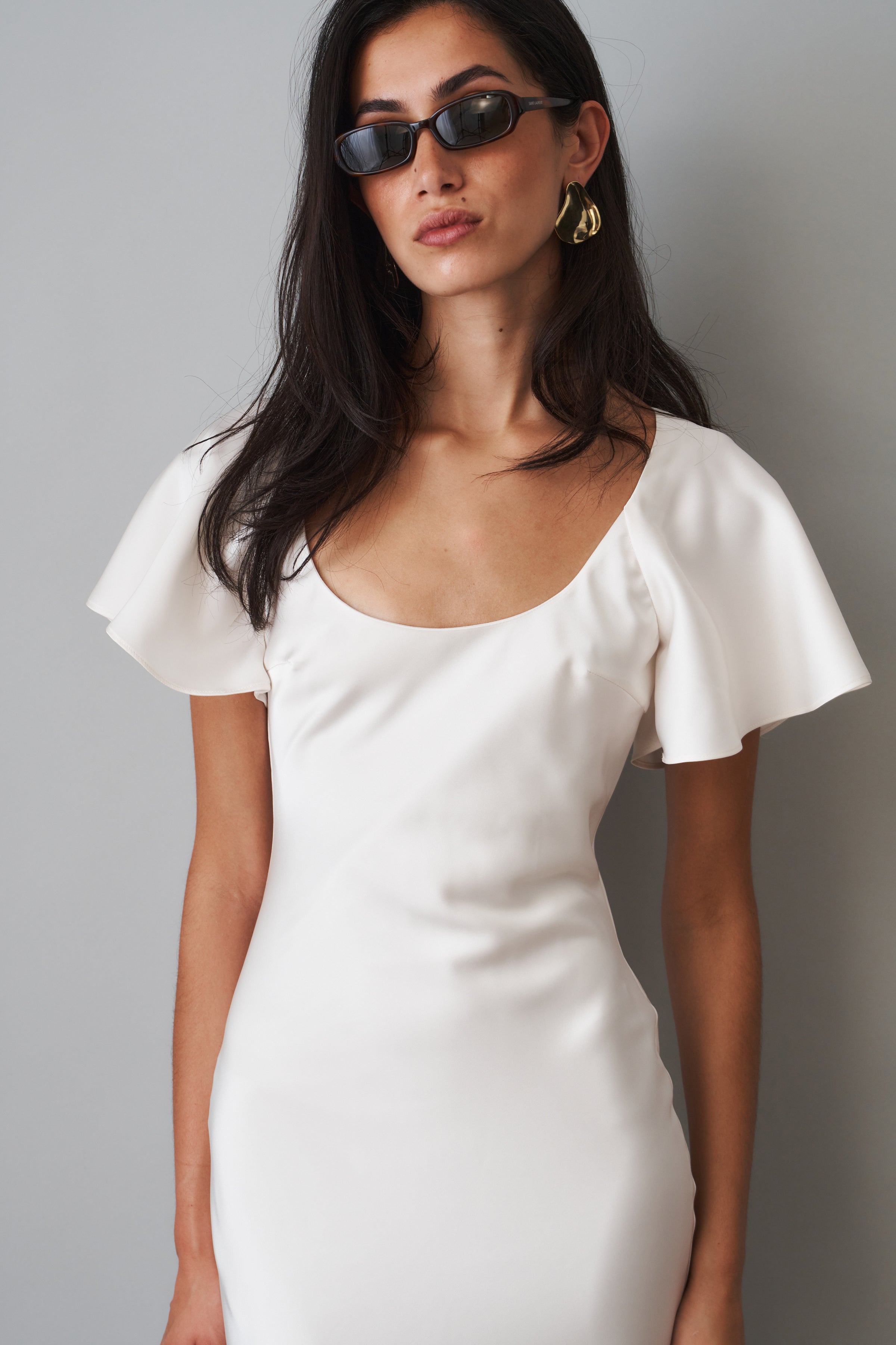 Flova Egret Dress
