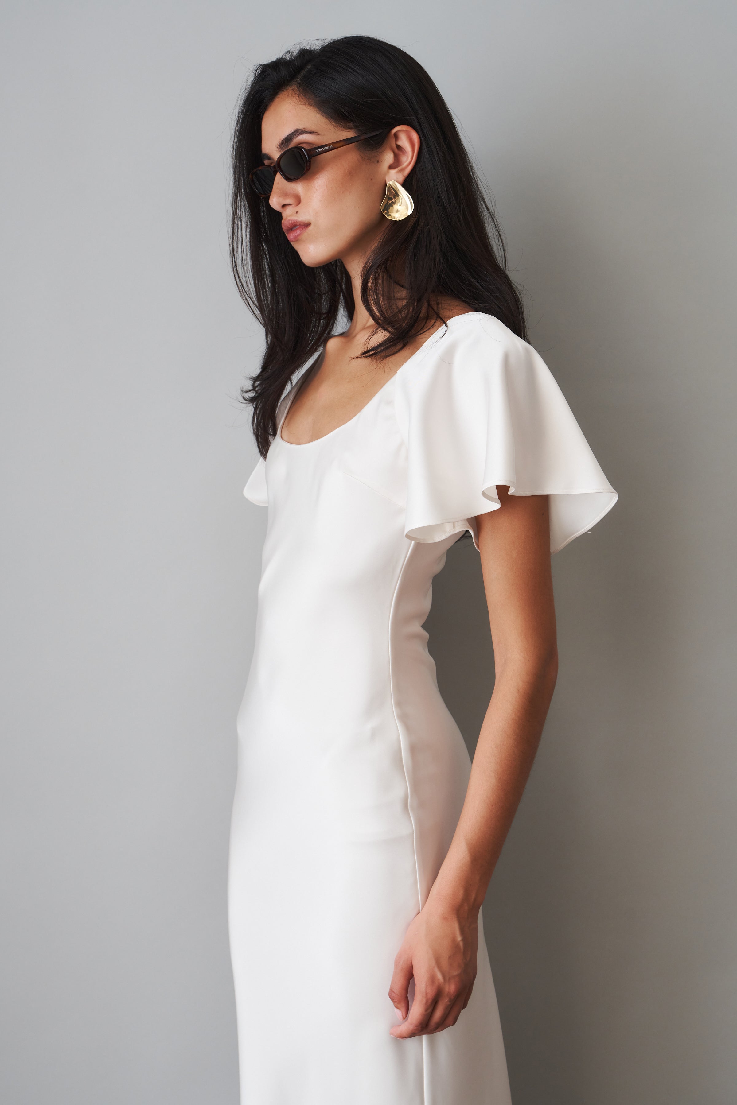 Flova Egret Dress