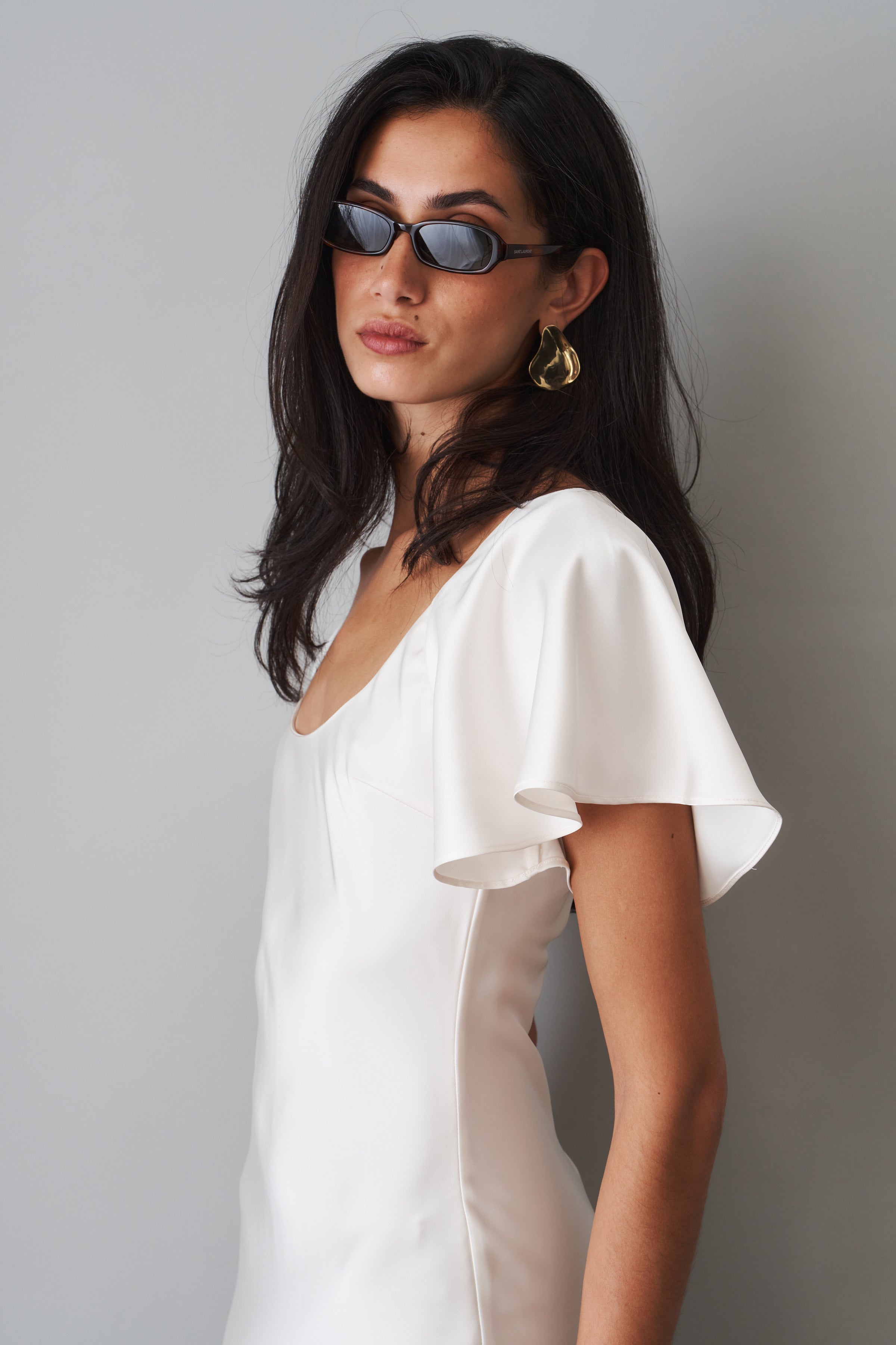 Flova Egret Dress