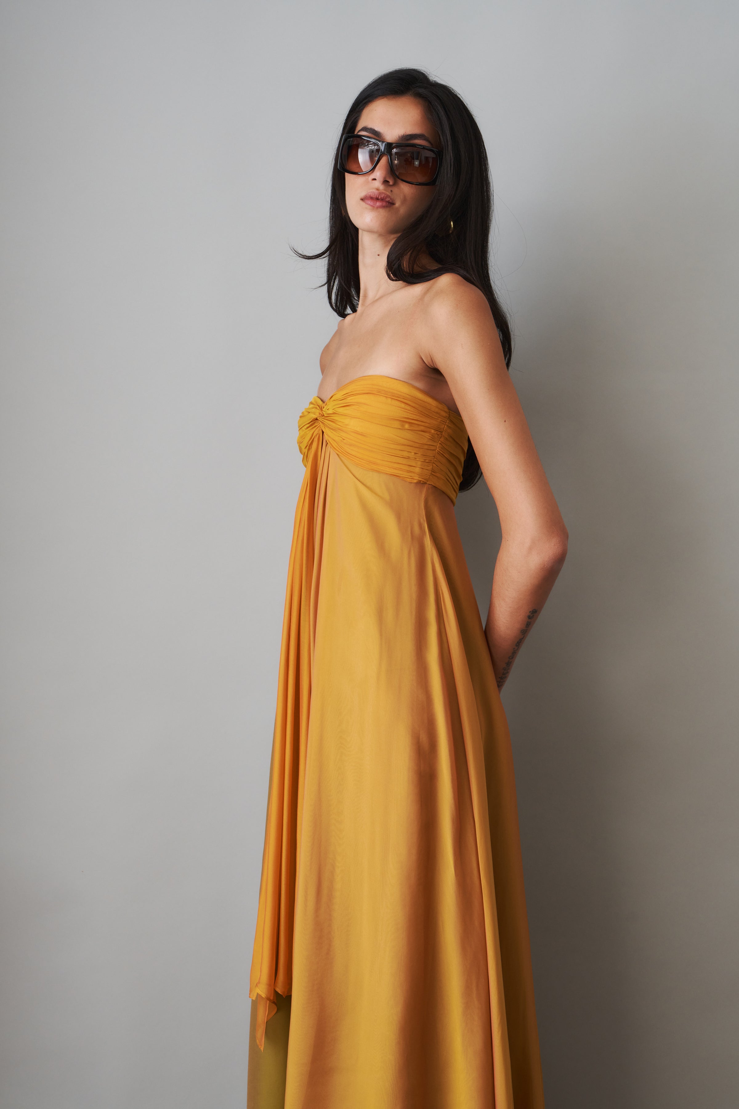 Lunaria Chiffon Dress