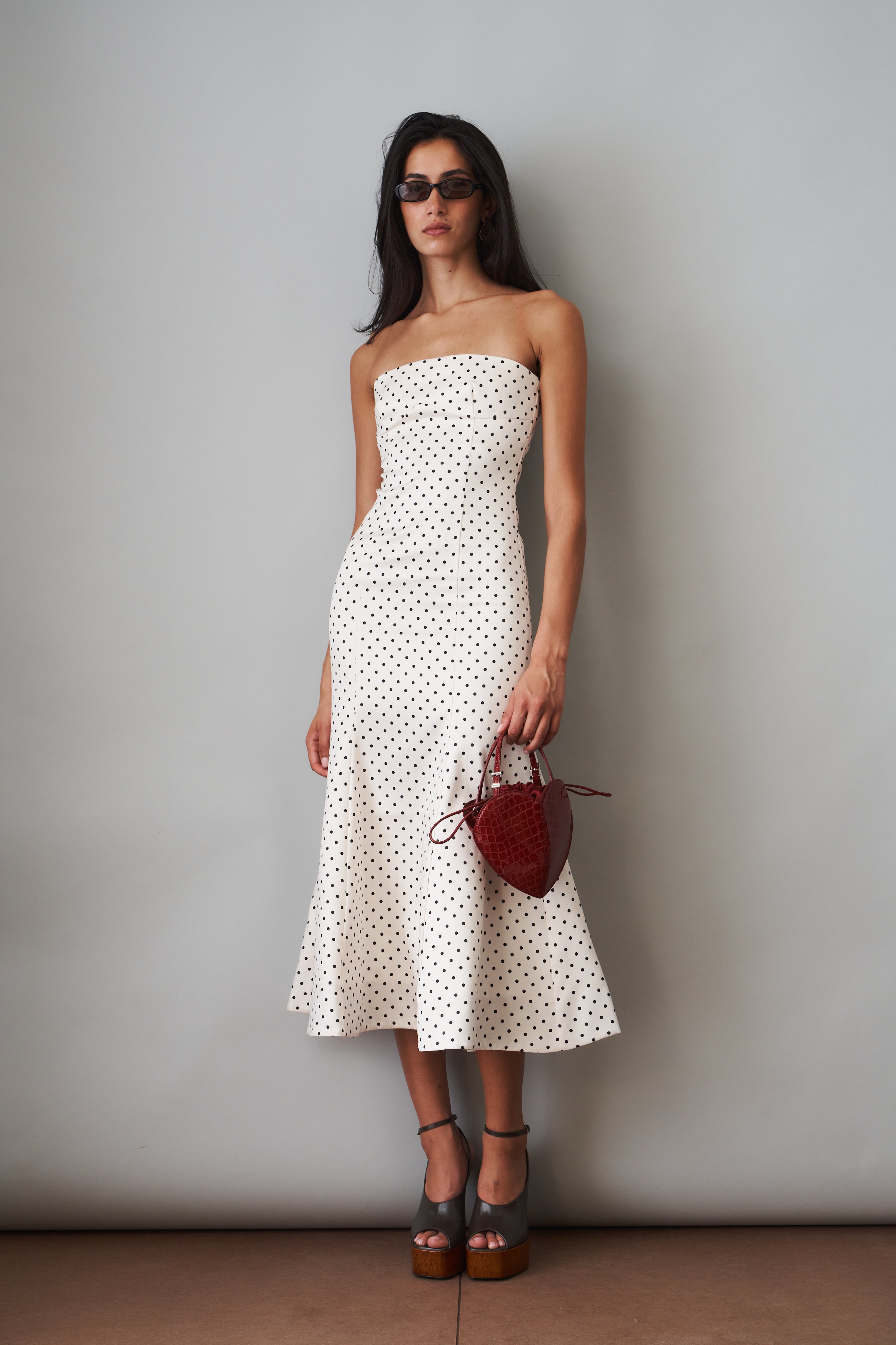 Anabelle Polka Dot Dress