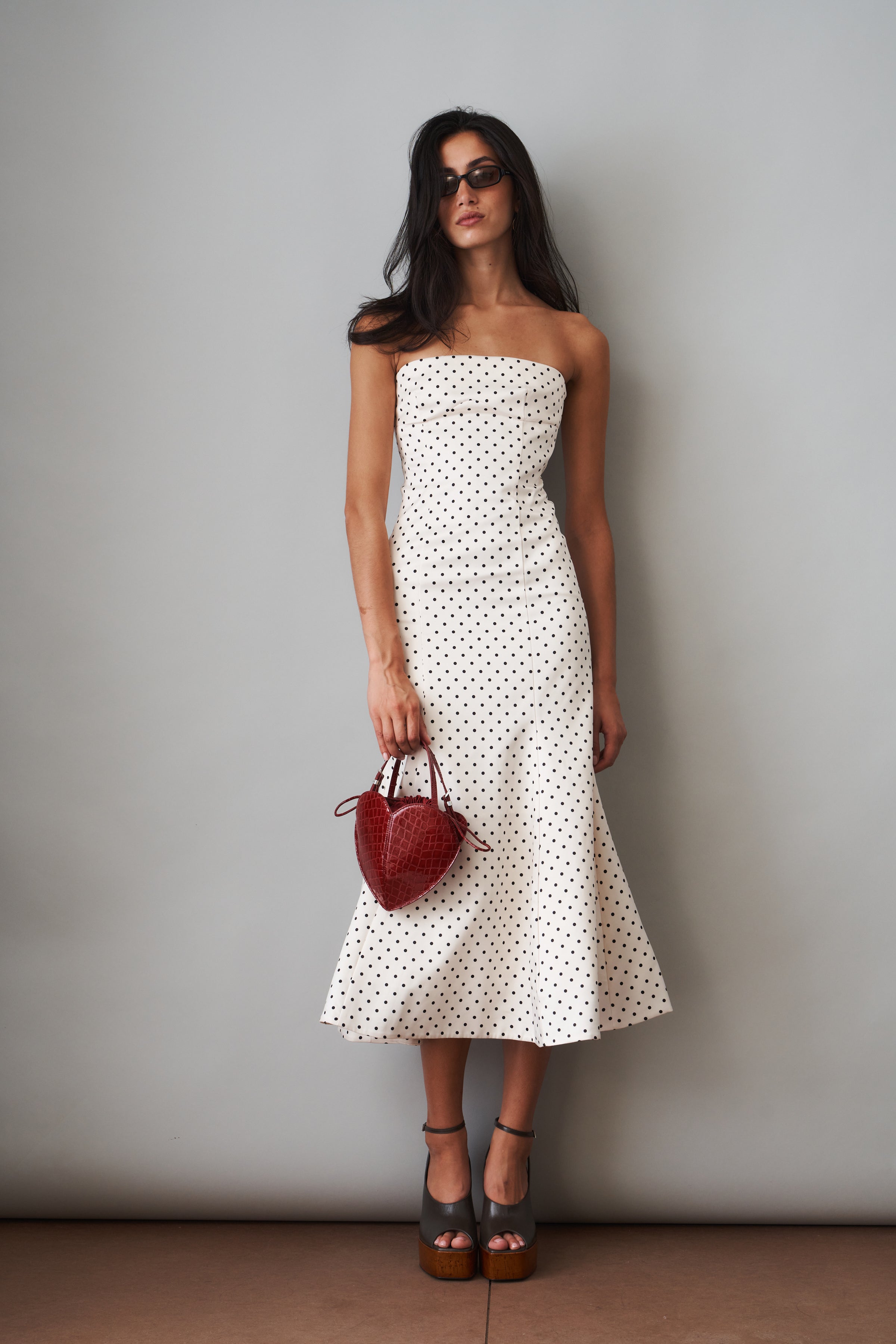 Anabelle Polka Dot Dress