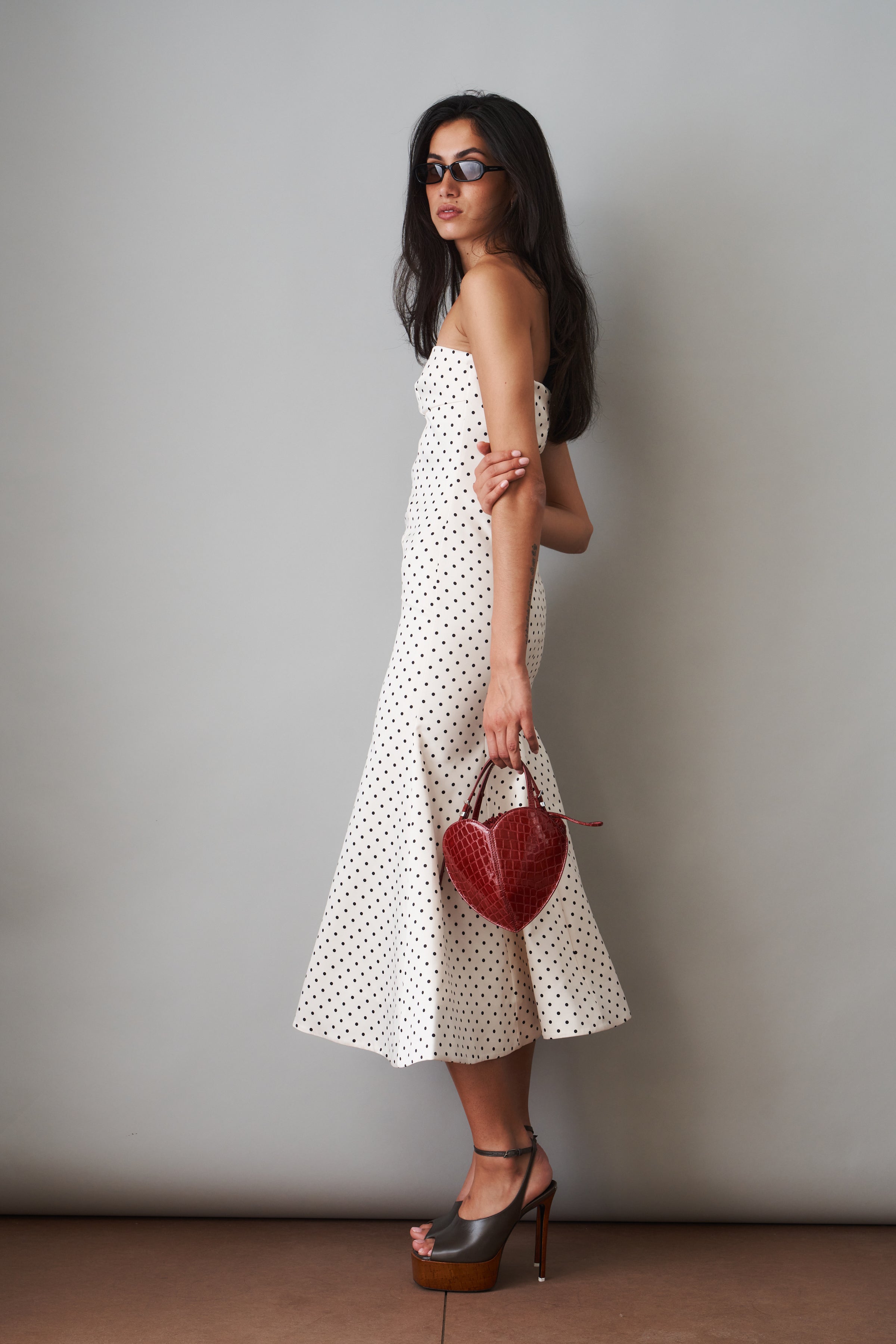 Anabelle Polka Dot Dress