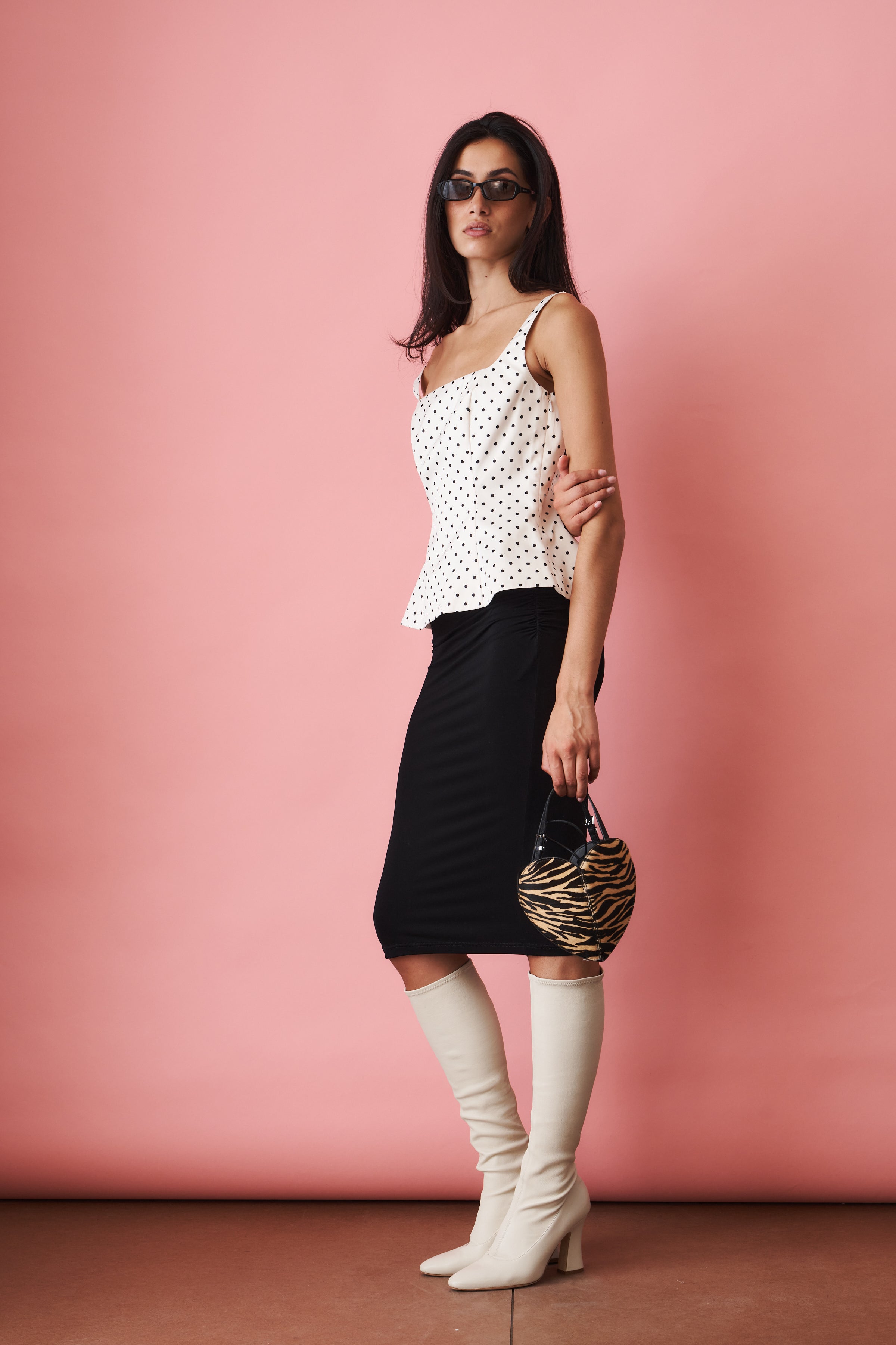 Loreen Polka Dot Top