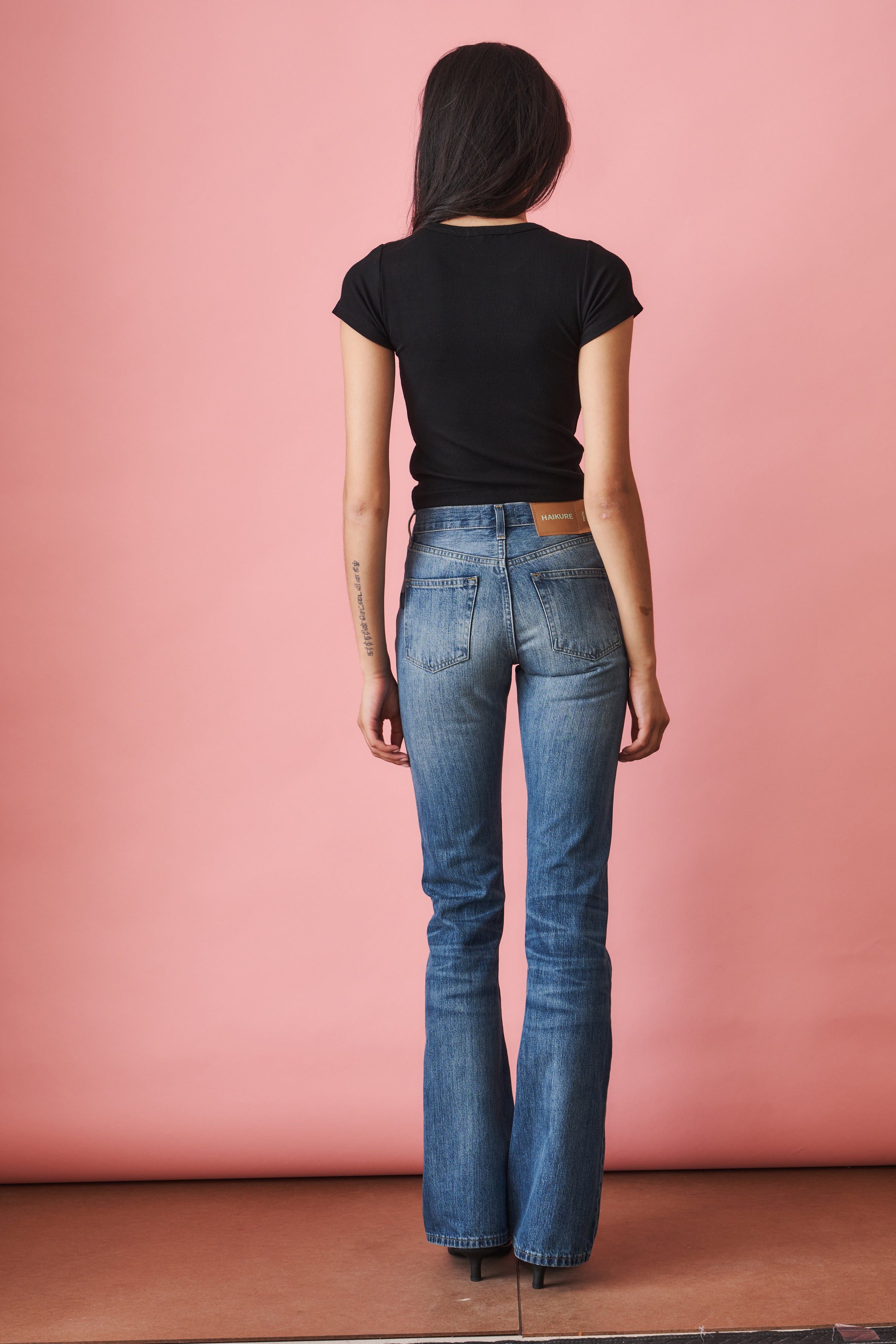 Butter Rib Baby Tee Black