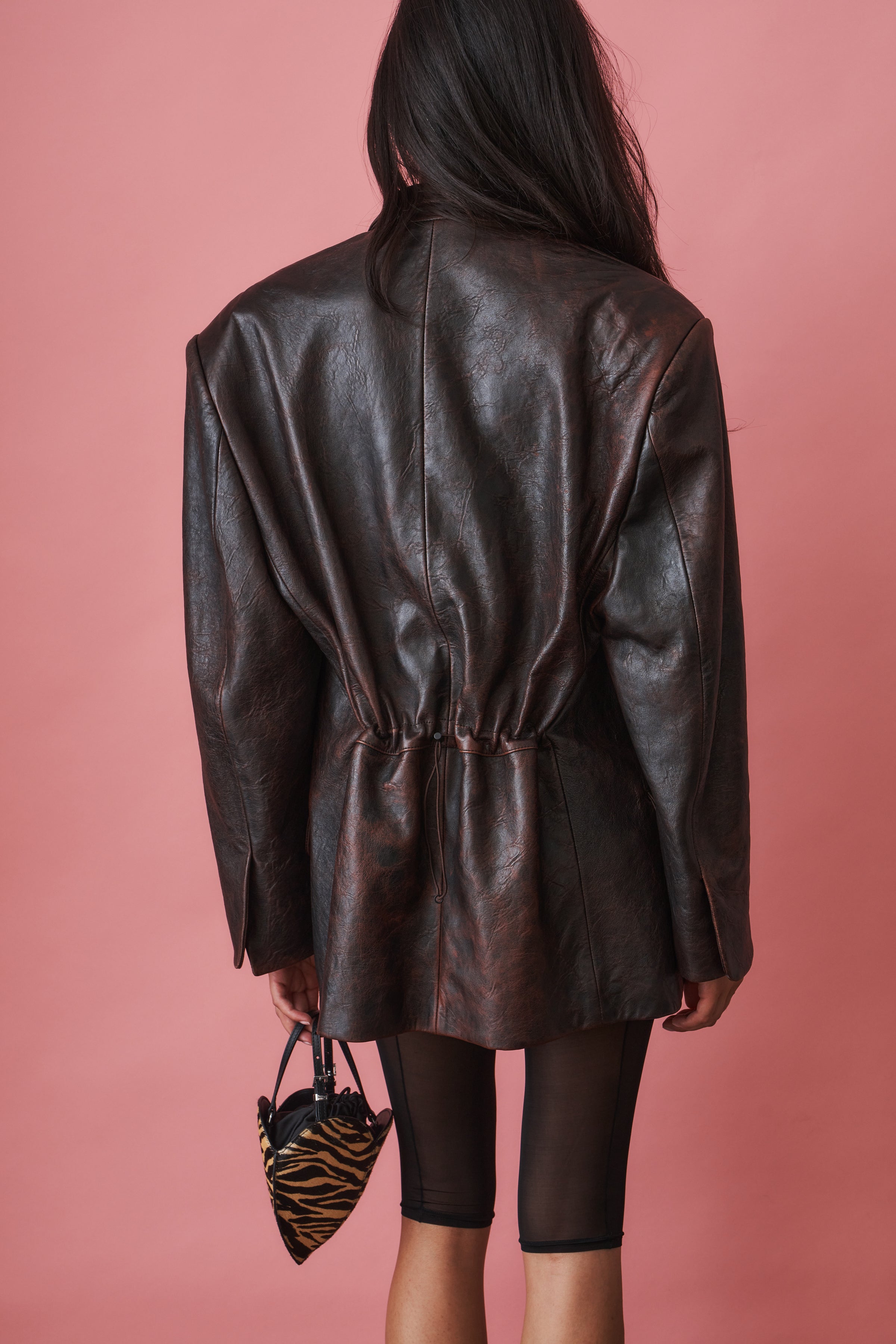 Leather Blazer