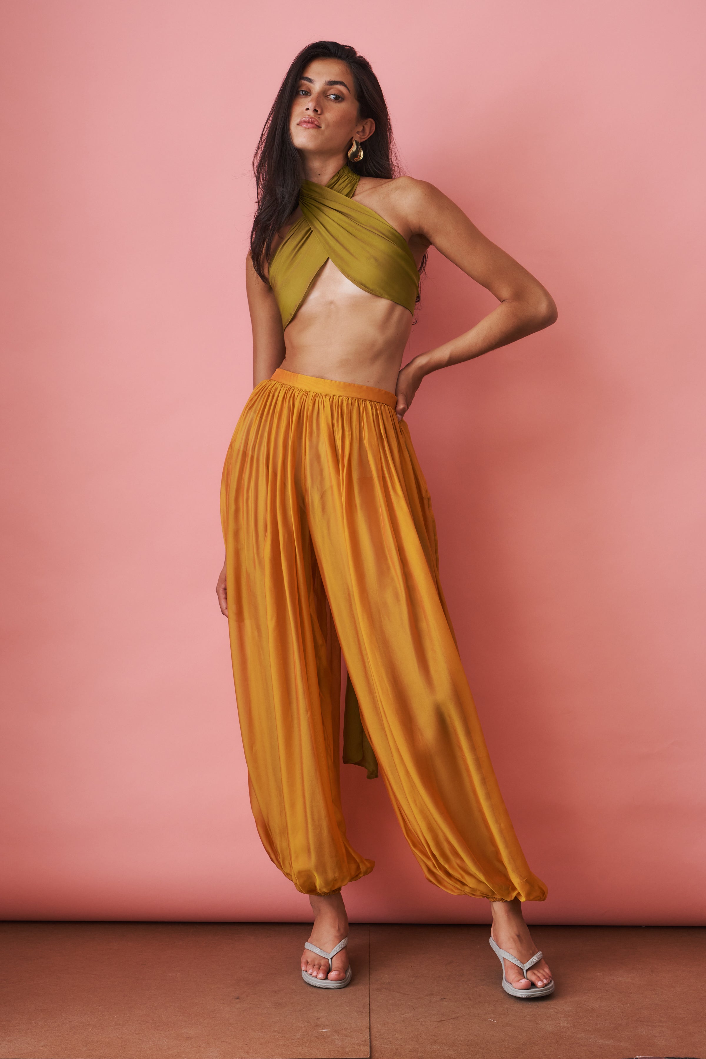 Evolet Chiffon Pant