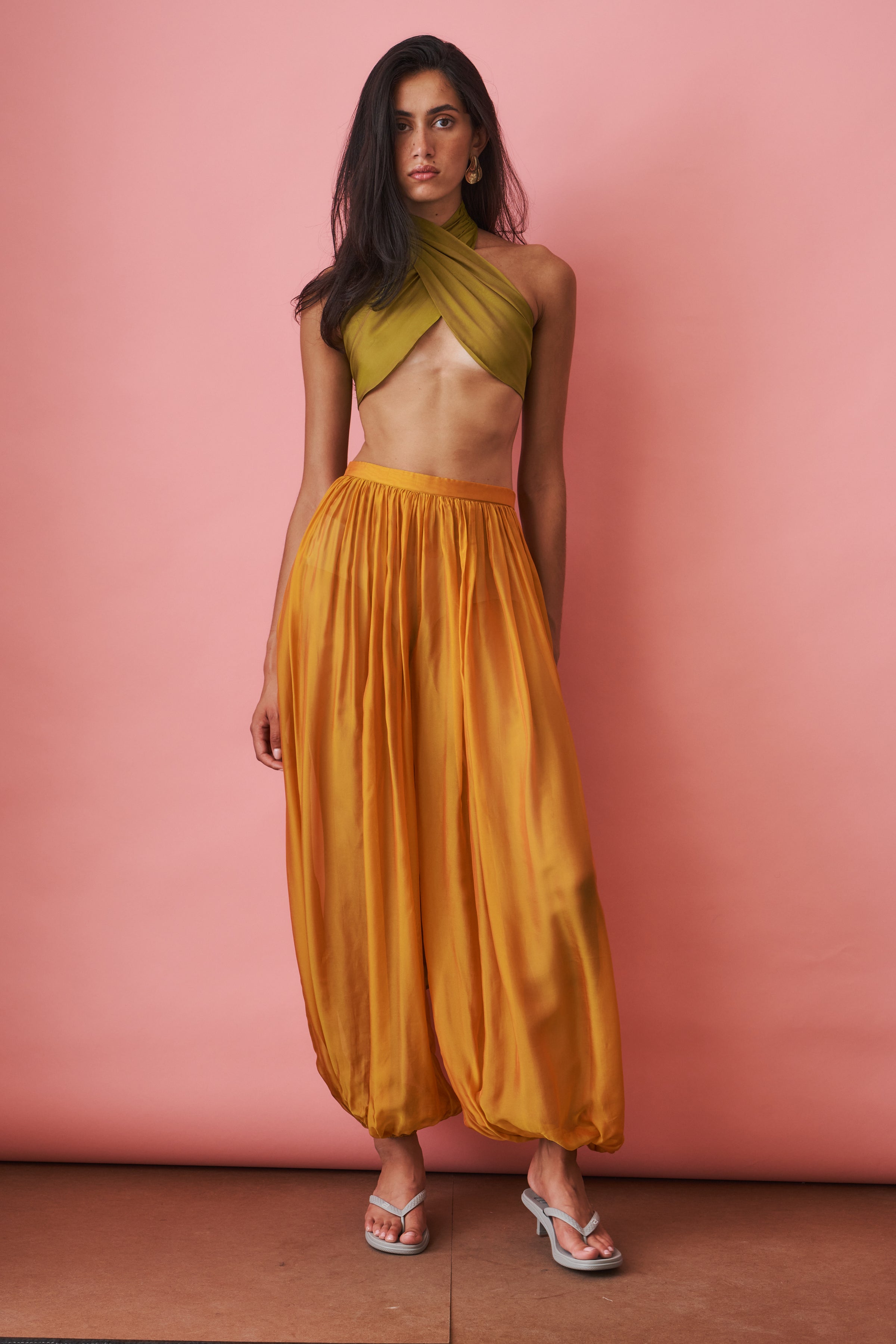 Evolet Chiffon Pant