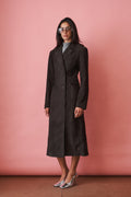 Venetta Ganache Suede Coat