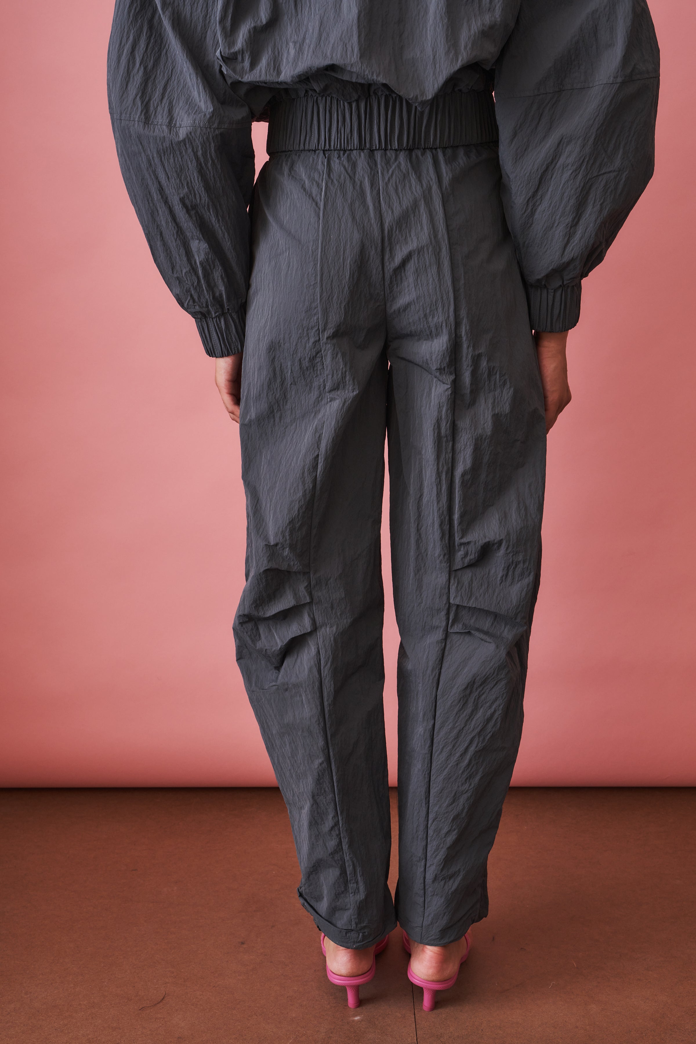 Cassia Pinstripe Track Pants