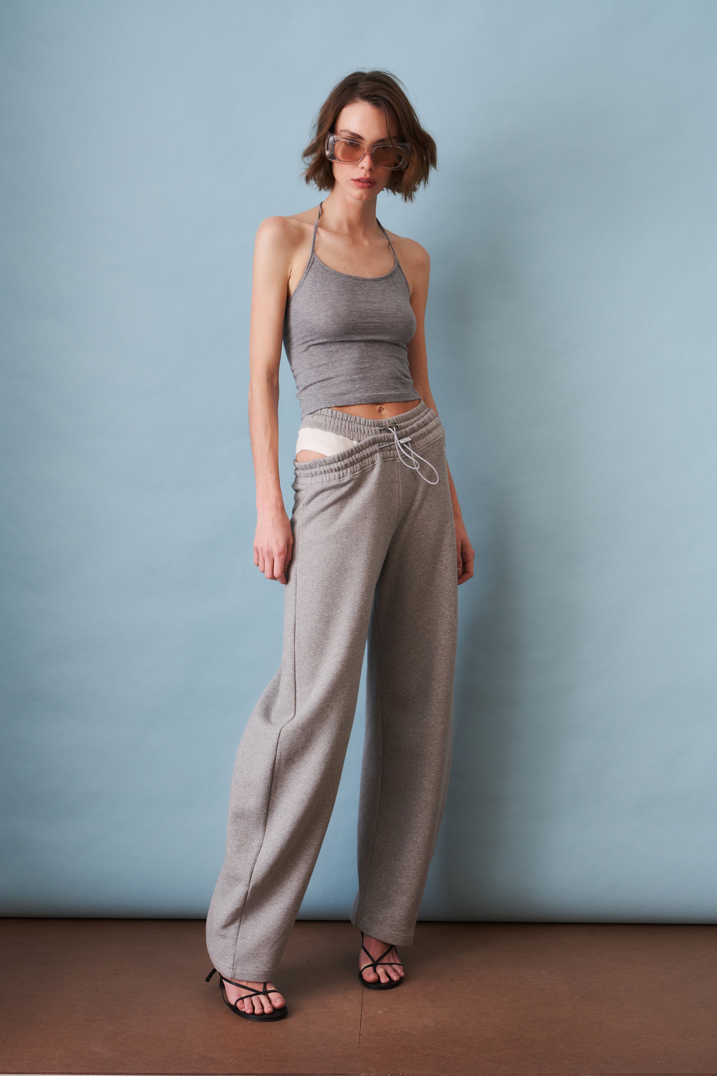 Light Grey Track Pants