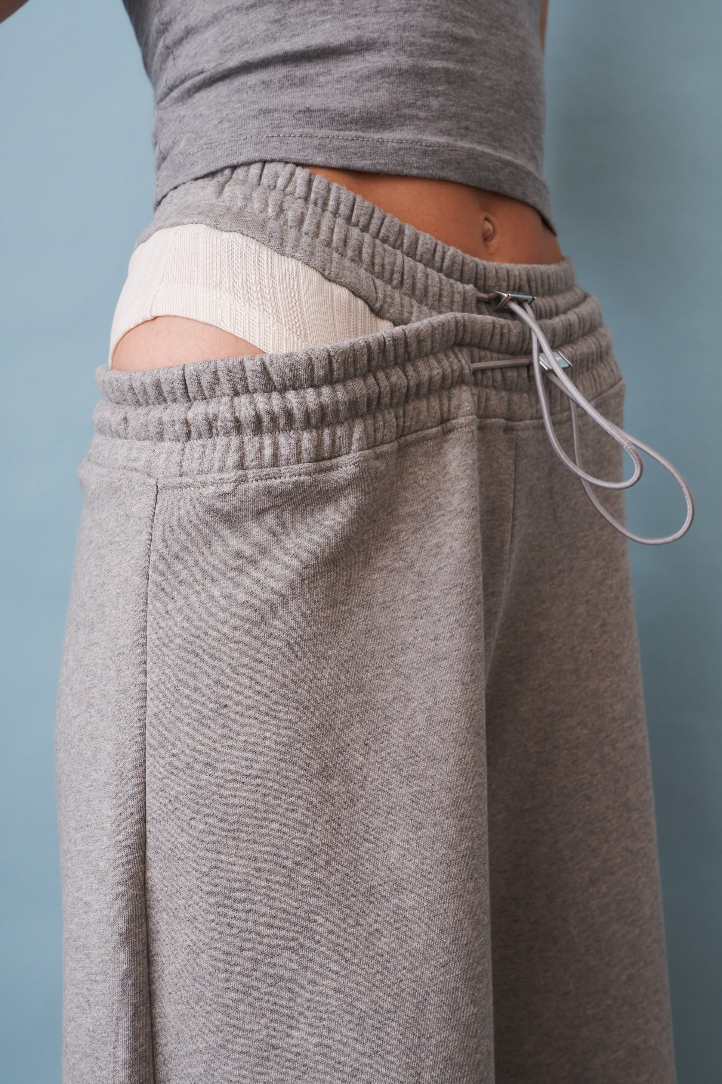 Light Grey Track Pants