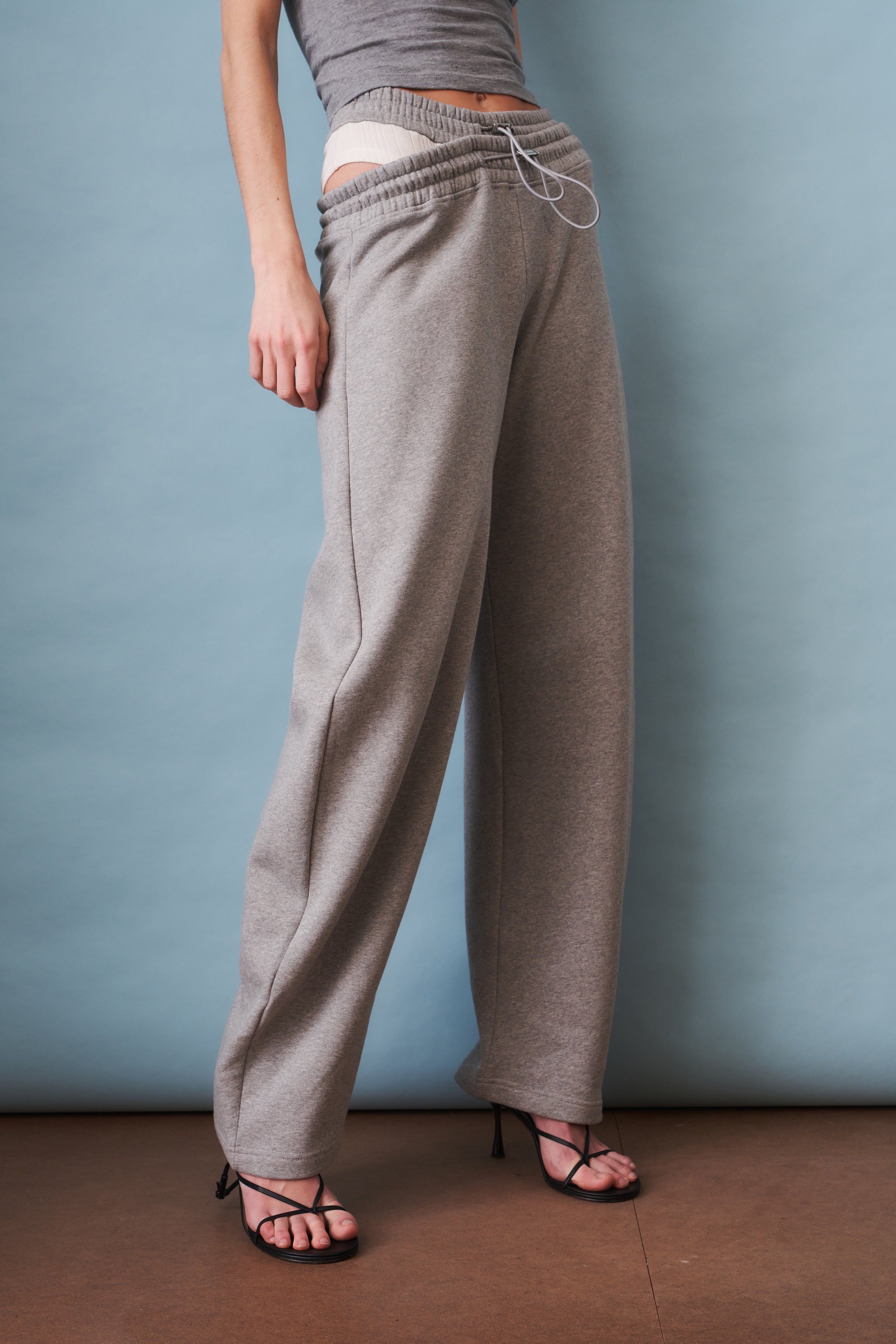 Light Grey Track Pants
