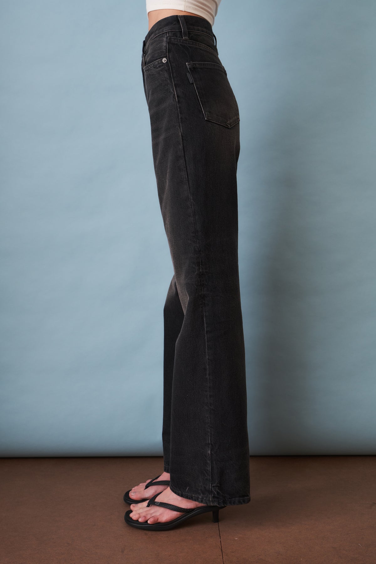 Korea Vintage Black Jean