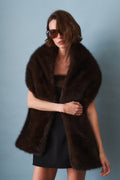Faux Fur Shawl