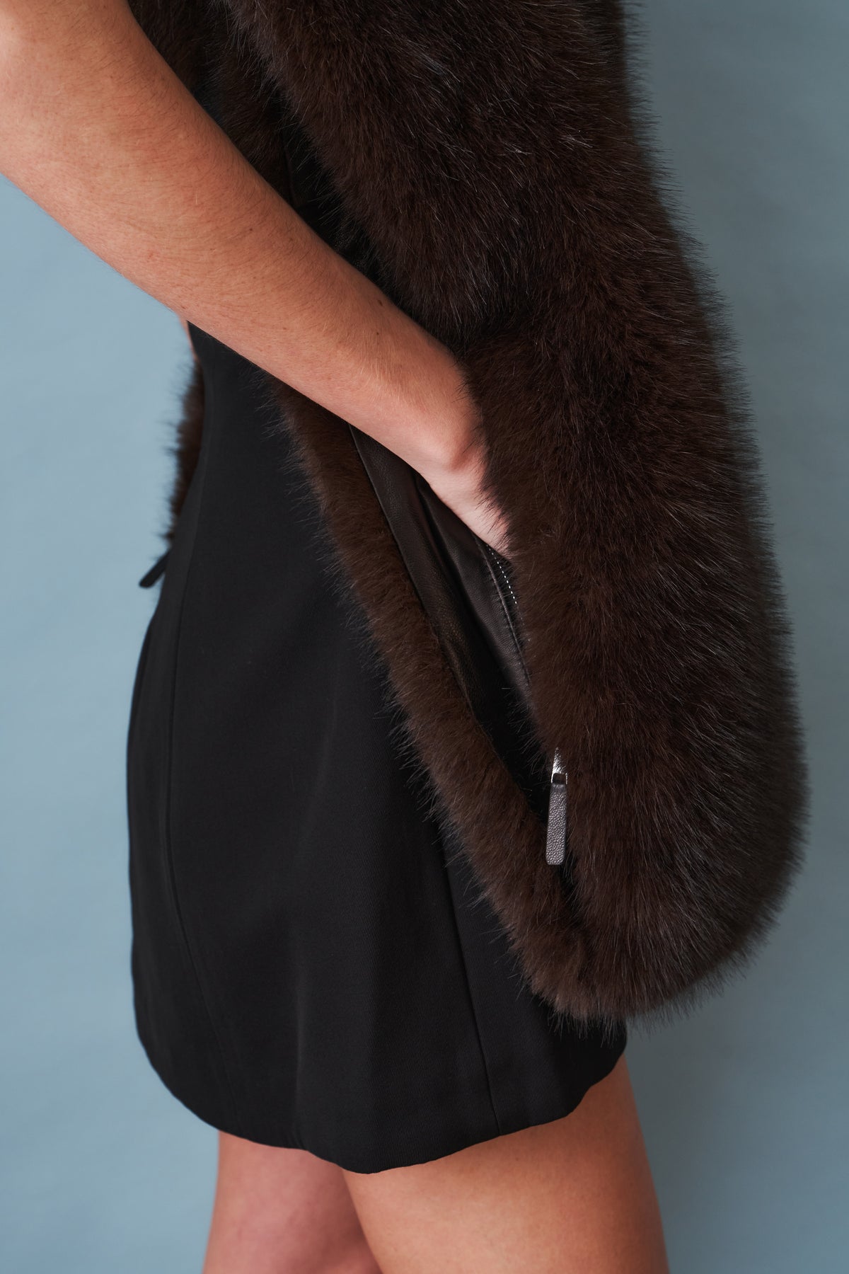 Faux Fur Shawl