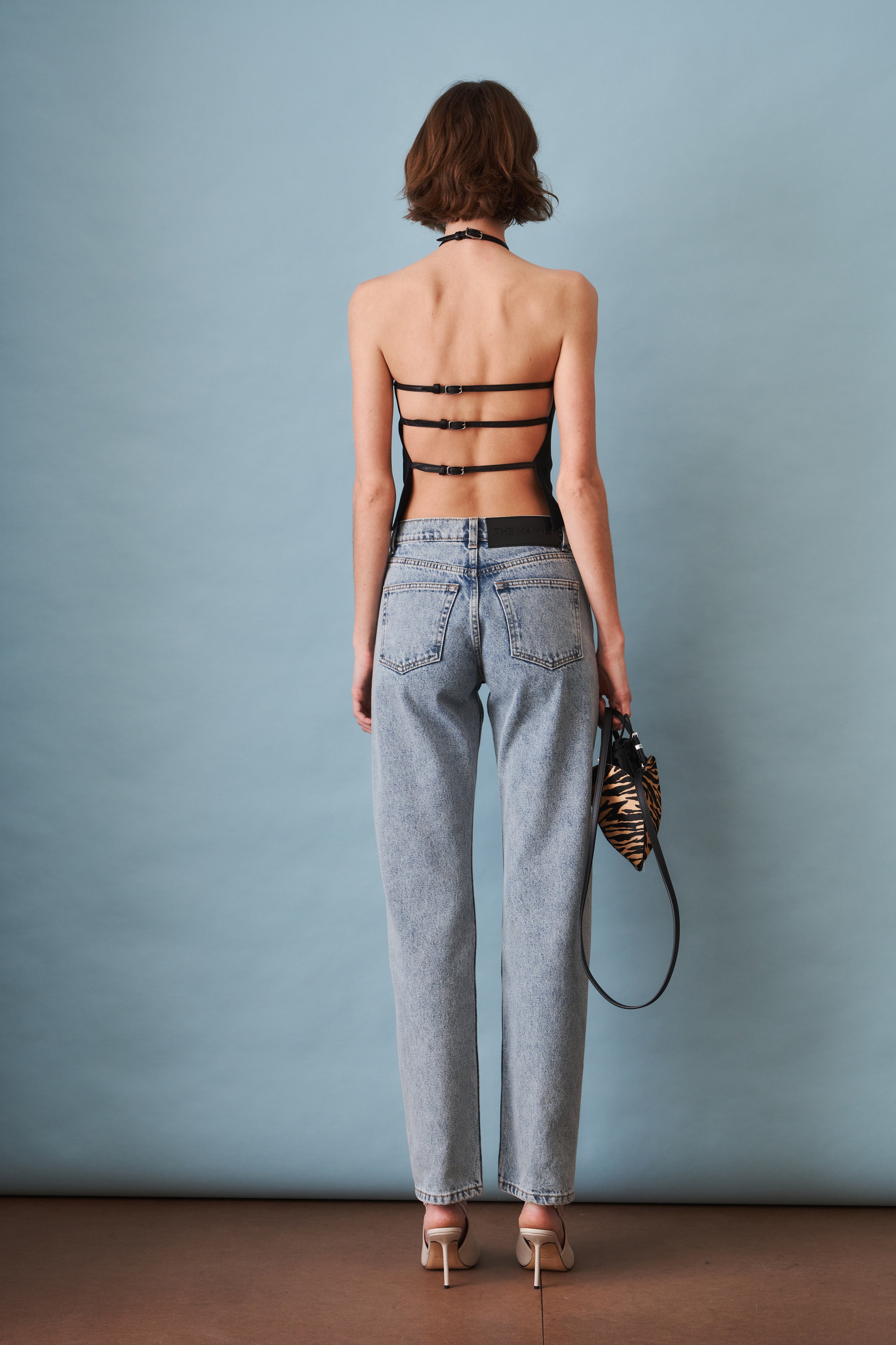 Triple Belt Halter Top