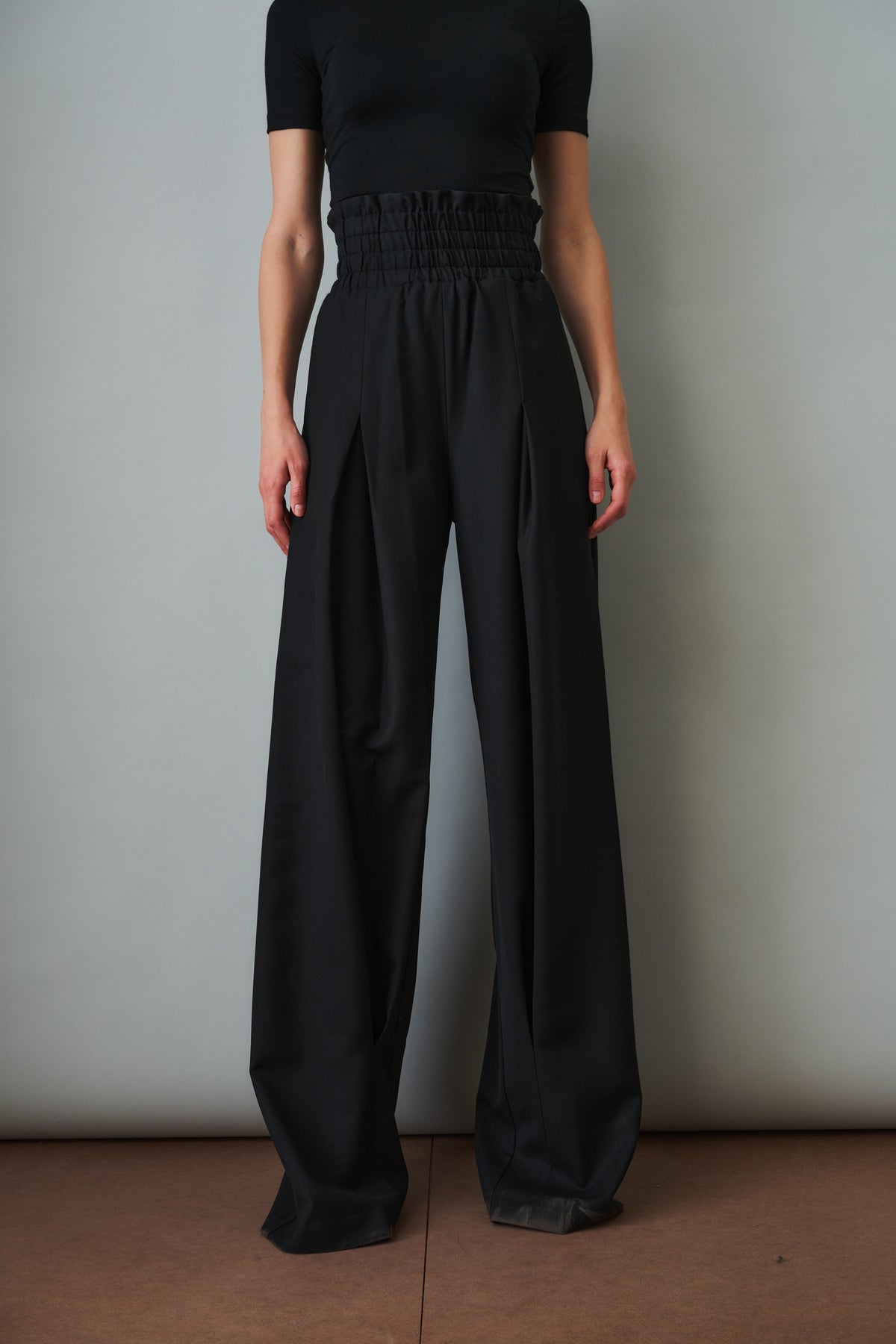 Signature Pants Wool Black
