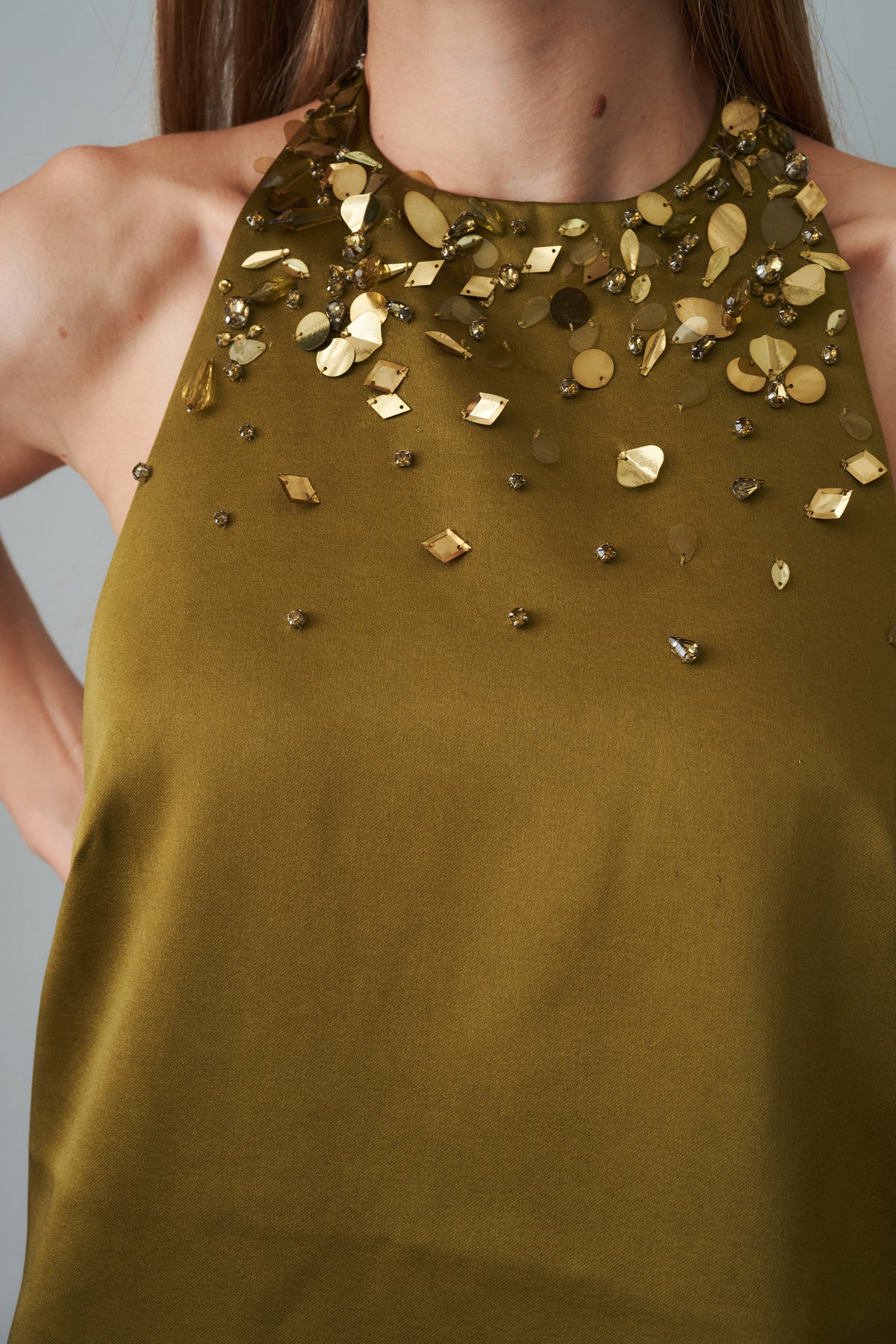 Tobonie Embroidered Dress