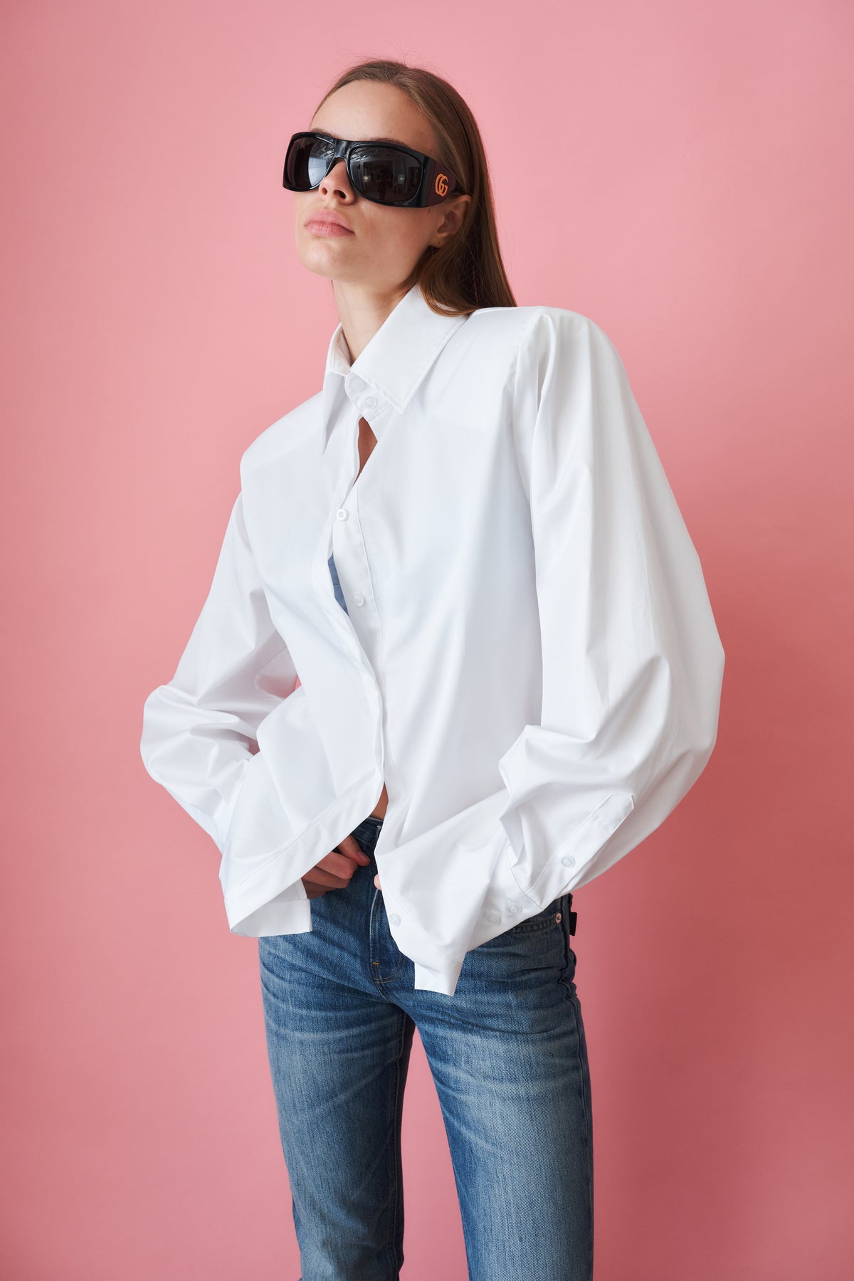 Classic Poplin Shirt White