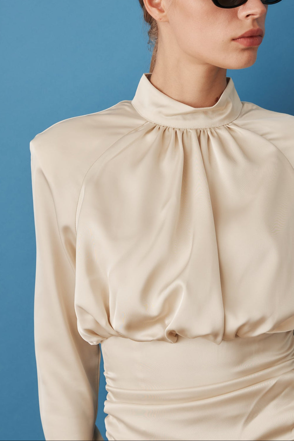 Ruched Pleat Top - DÉSORDRE