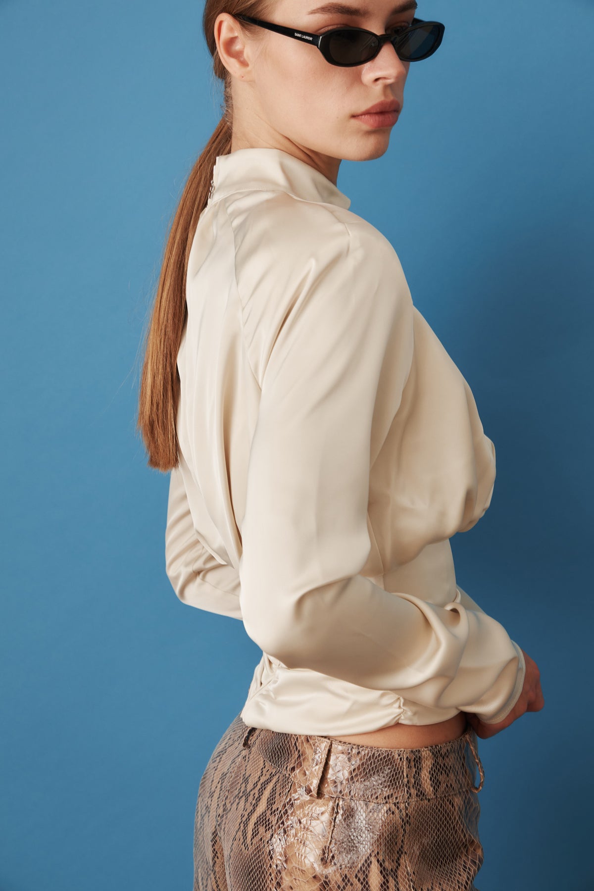 Ruched Pleat Top - DÉSORDRE