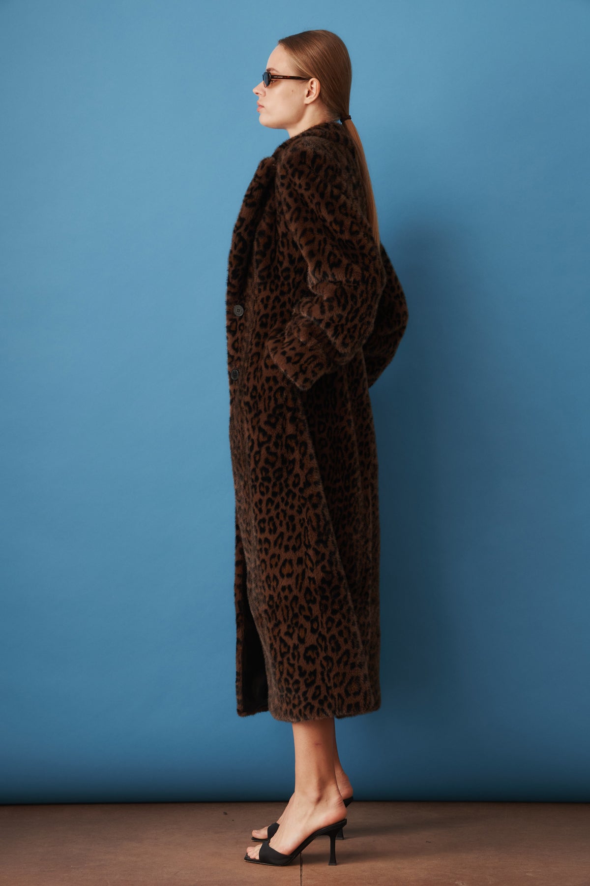 Faux Fur Coat Leopard - DÉSORDRE