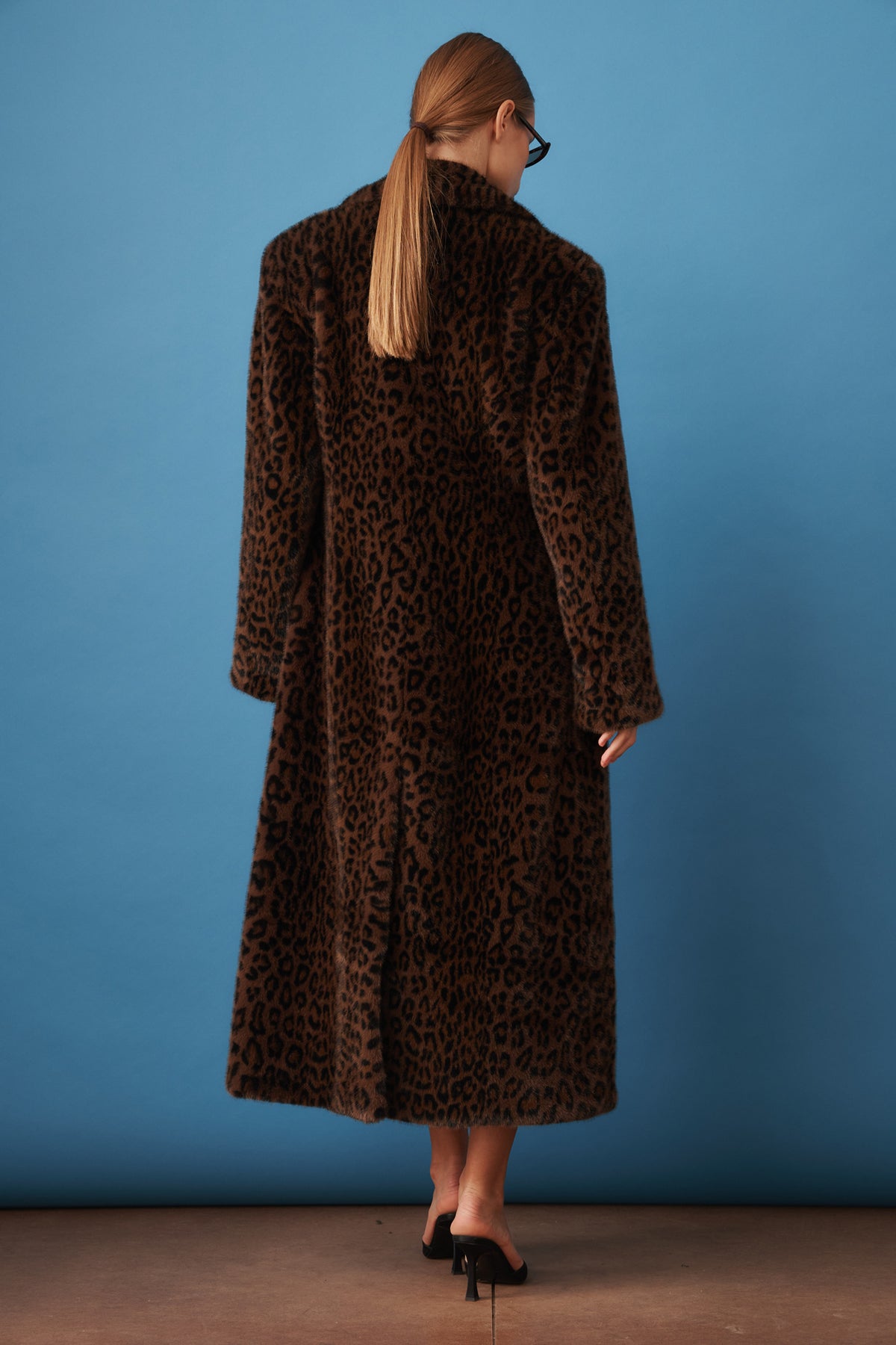 Faux Fur Coat Leopard - DÉSORDRE