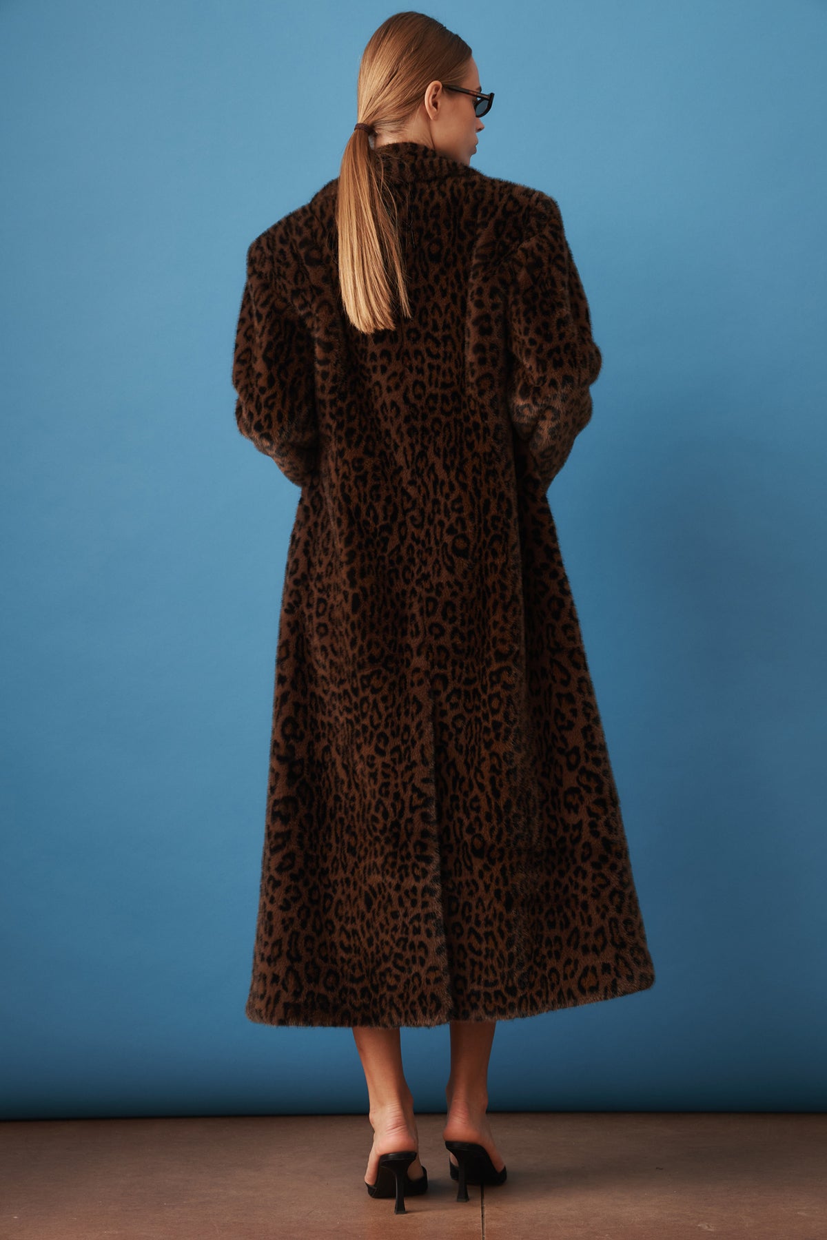 Faux Fur Coat Leopard - DÉSORDRE