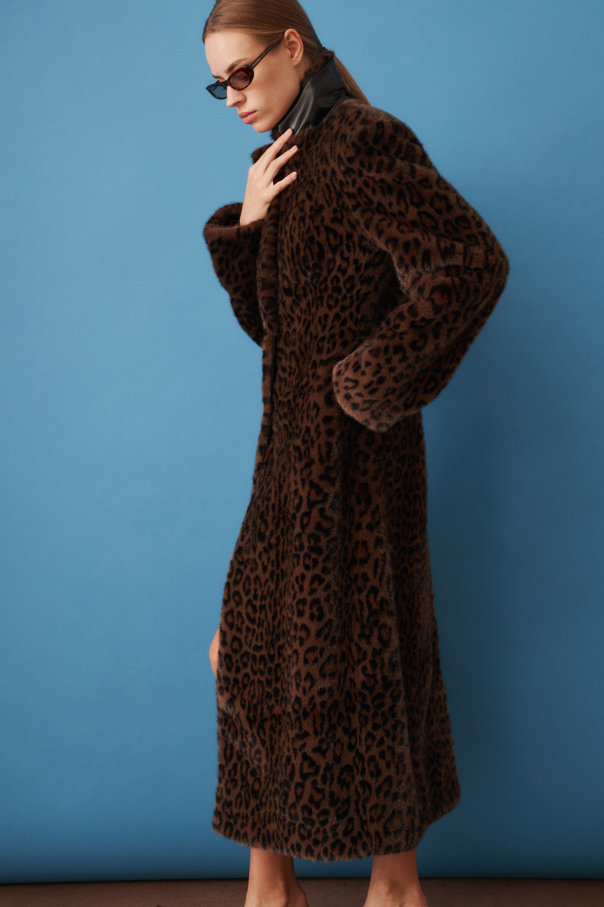 Faux Fur Coat Leopard - DÉSORDRE